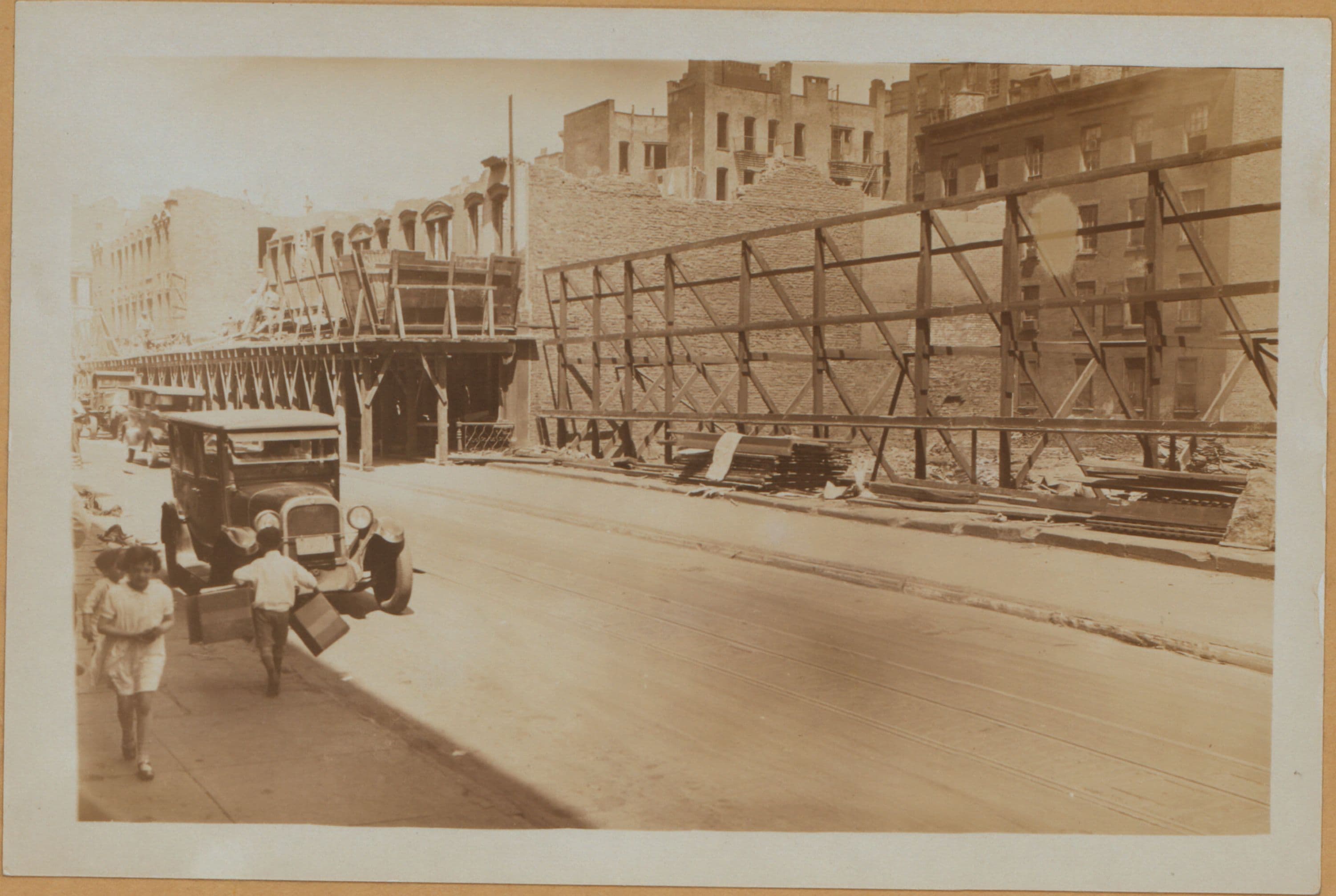Manhattan: Chrystie Street - Delancey Street, 1936