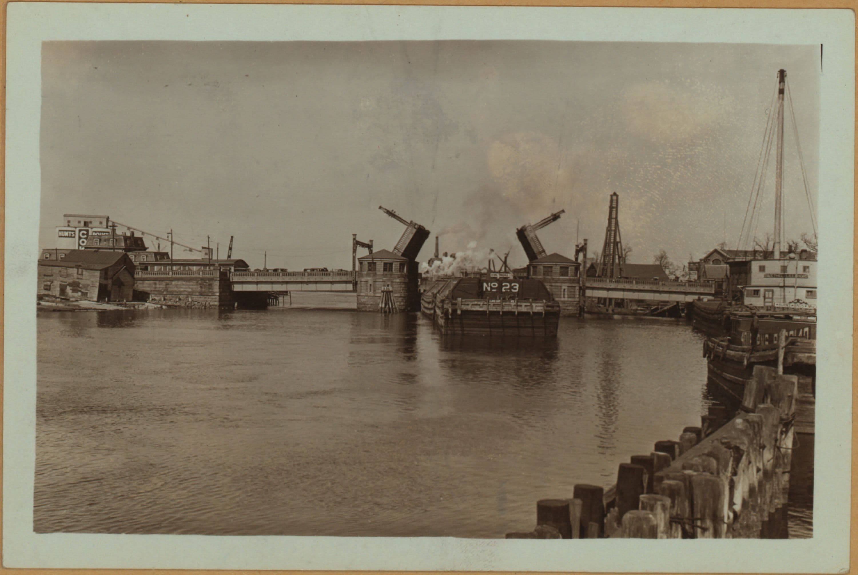 Bridges - Northern Boulevard Bridge - [Flushing Creek in Queens.]