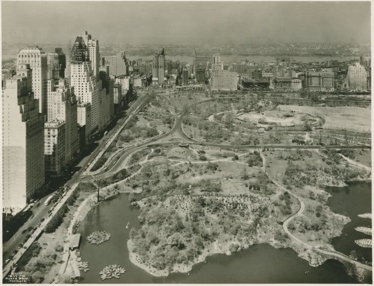 Central Park, including Central Park South, Columbus Circle, Central Park West.