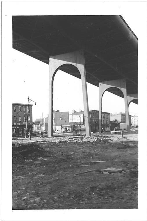 Hamilton Avenue at Garnet Street, to , Brooklyn