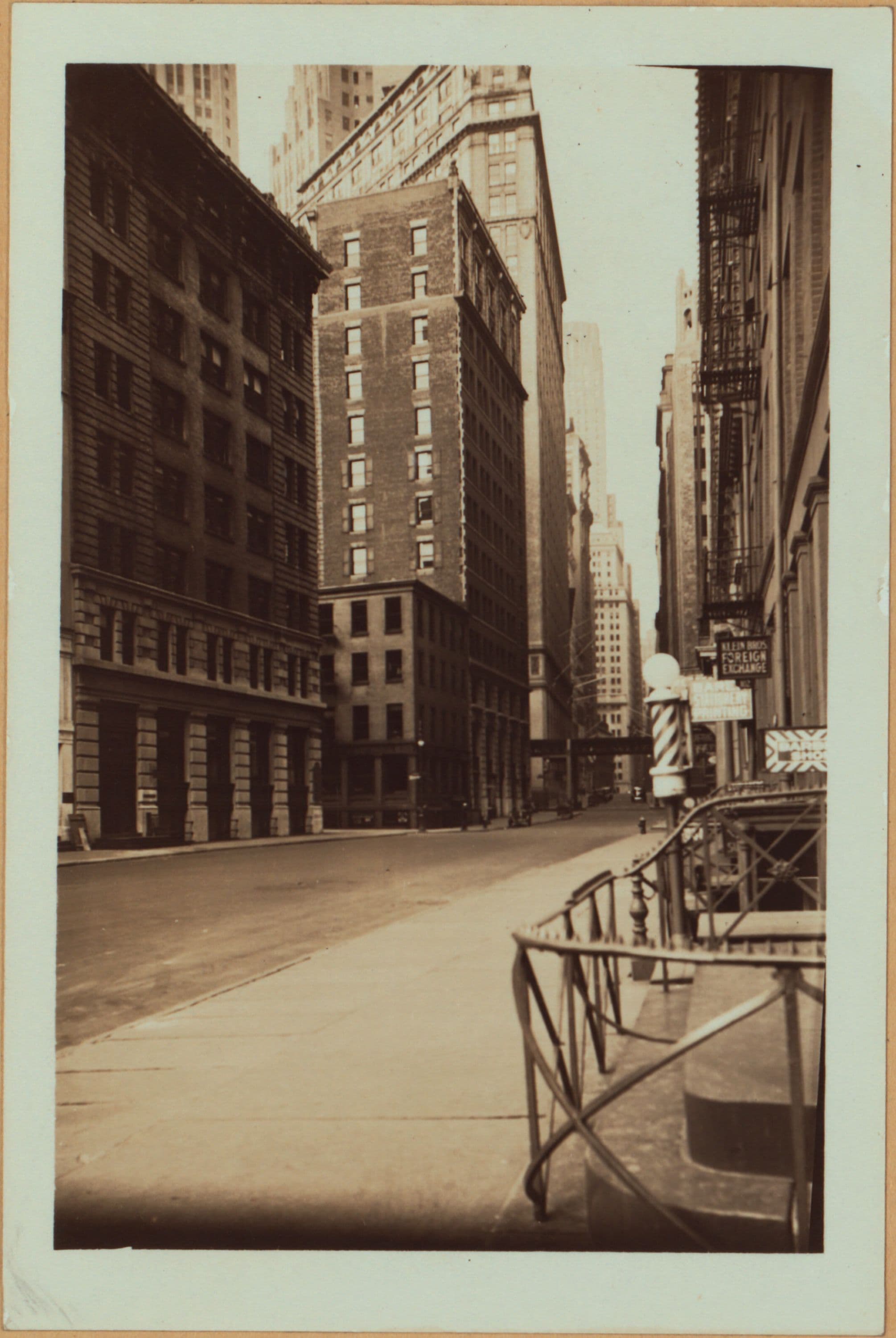 Manhattan: Wall Street - Front Street