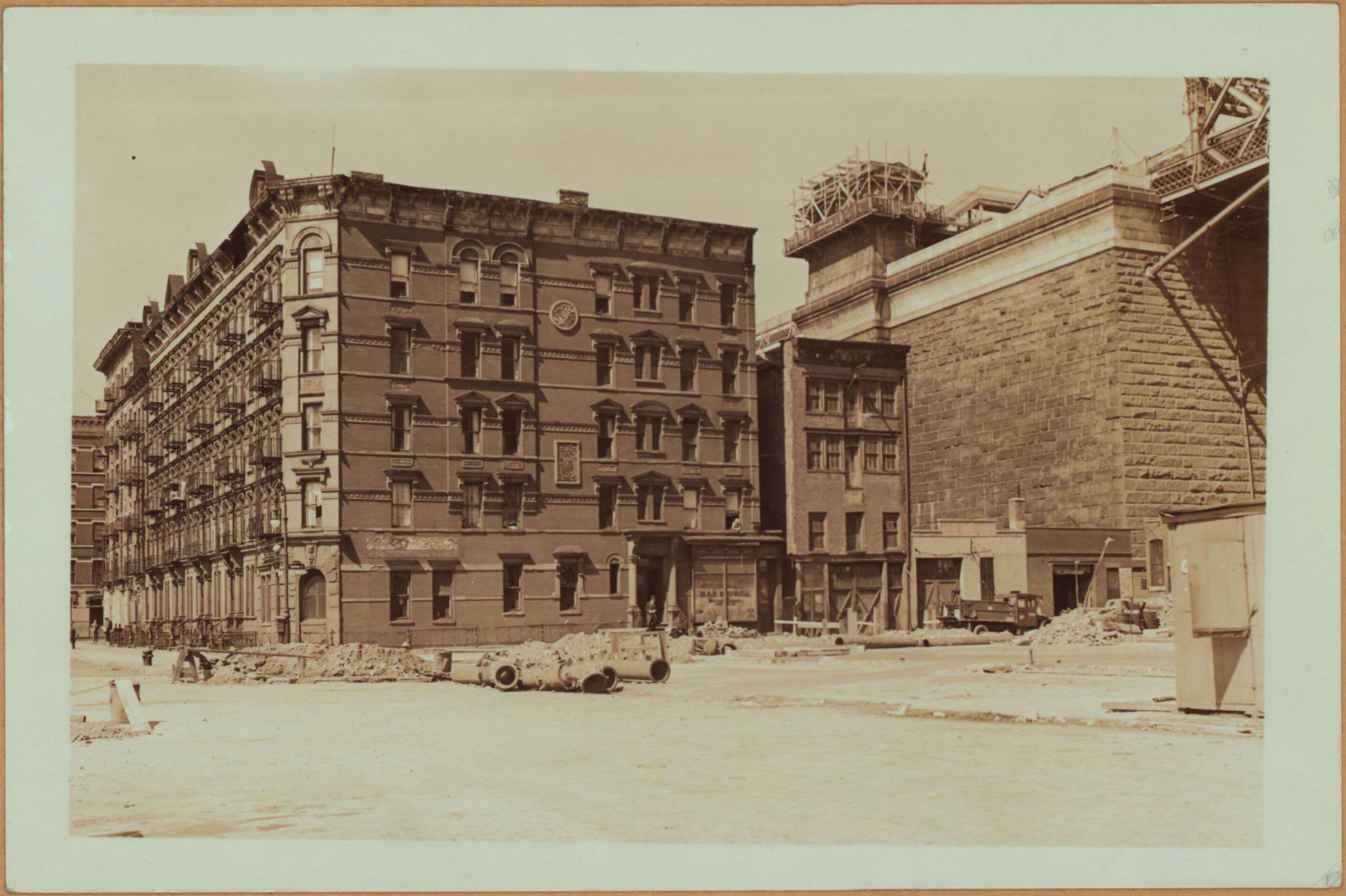 Manhattan: Tompkins Street - Broome Street, 1936