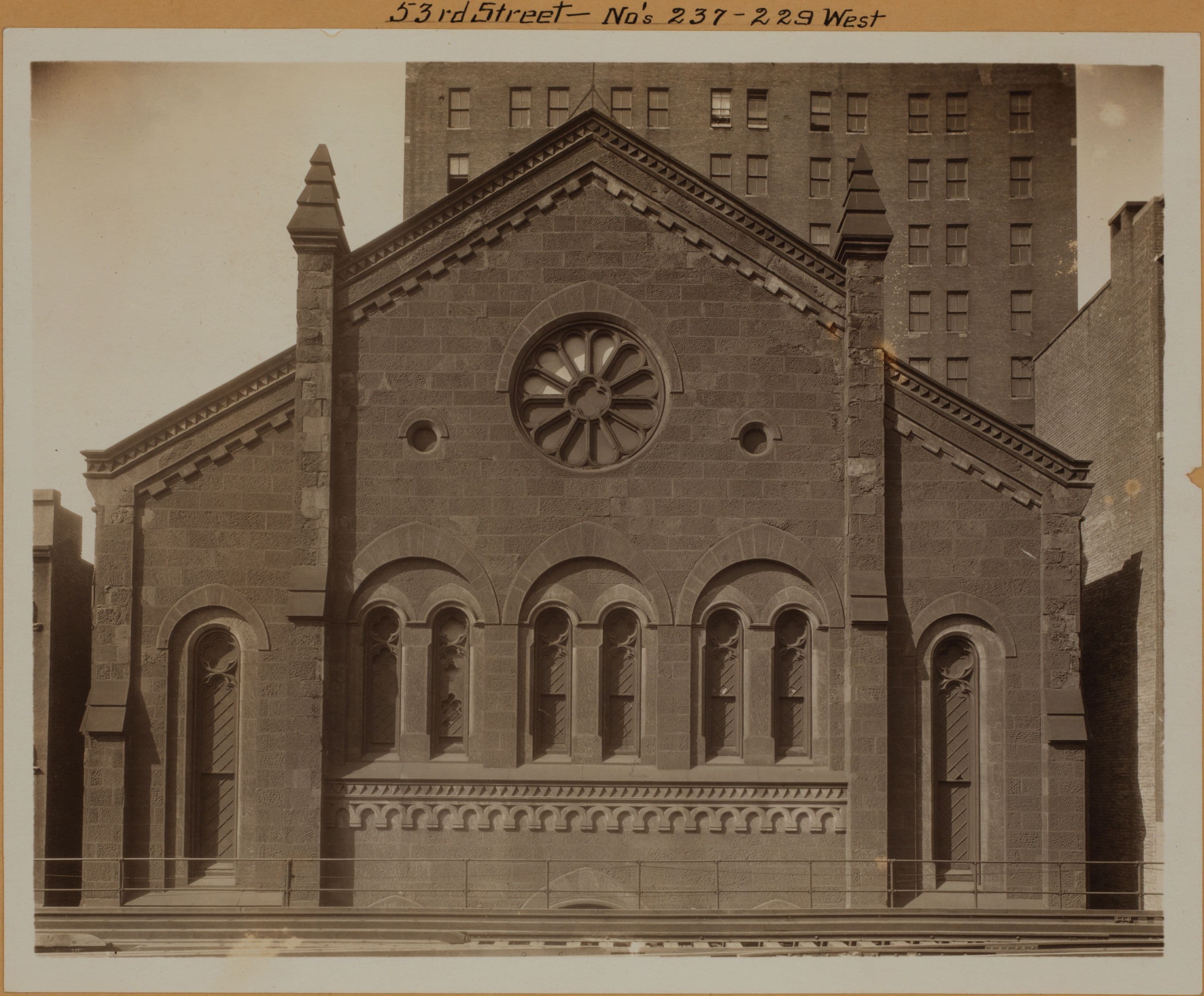 Manhattan: 53rd Street (West) - 8th Avenue, 1921