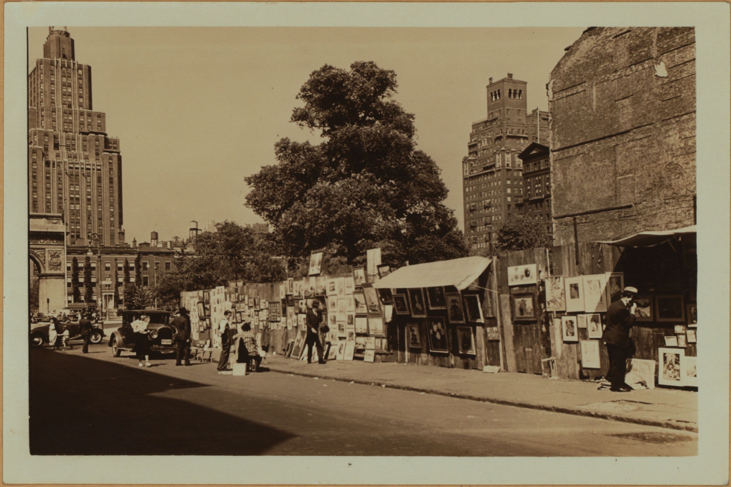 Artists and poets - Greenwich Village.