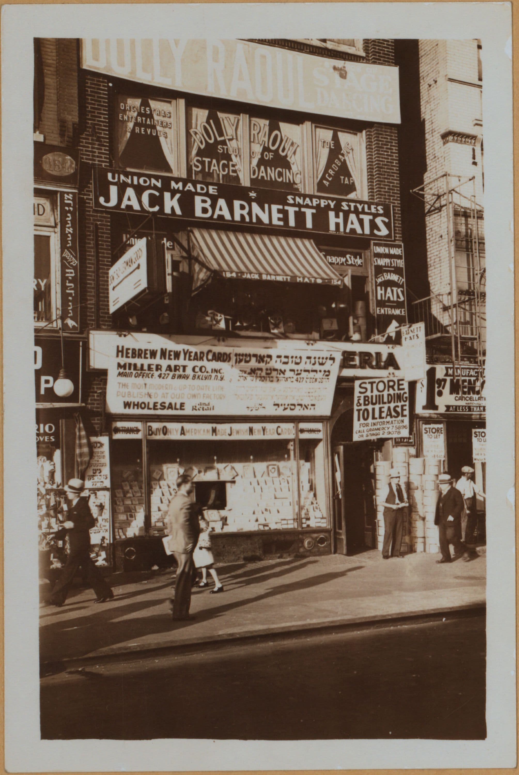 Manhattan: Delancey Street - Suffolk Street, 1933