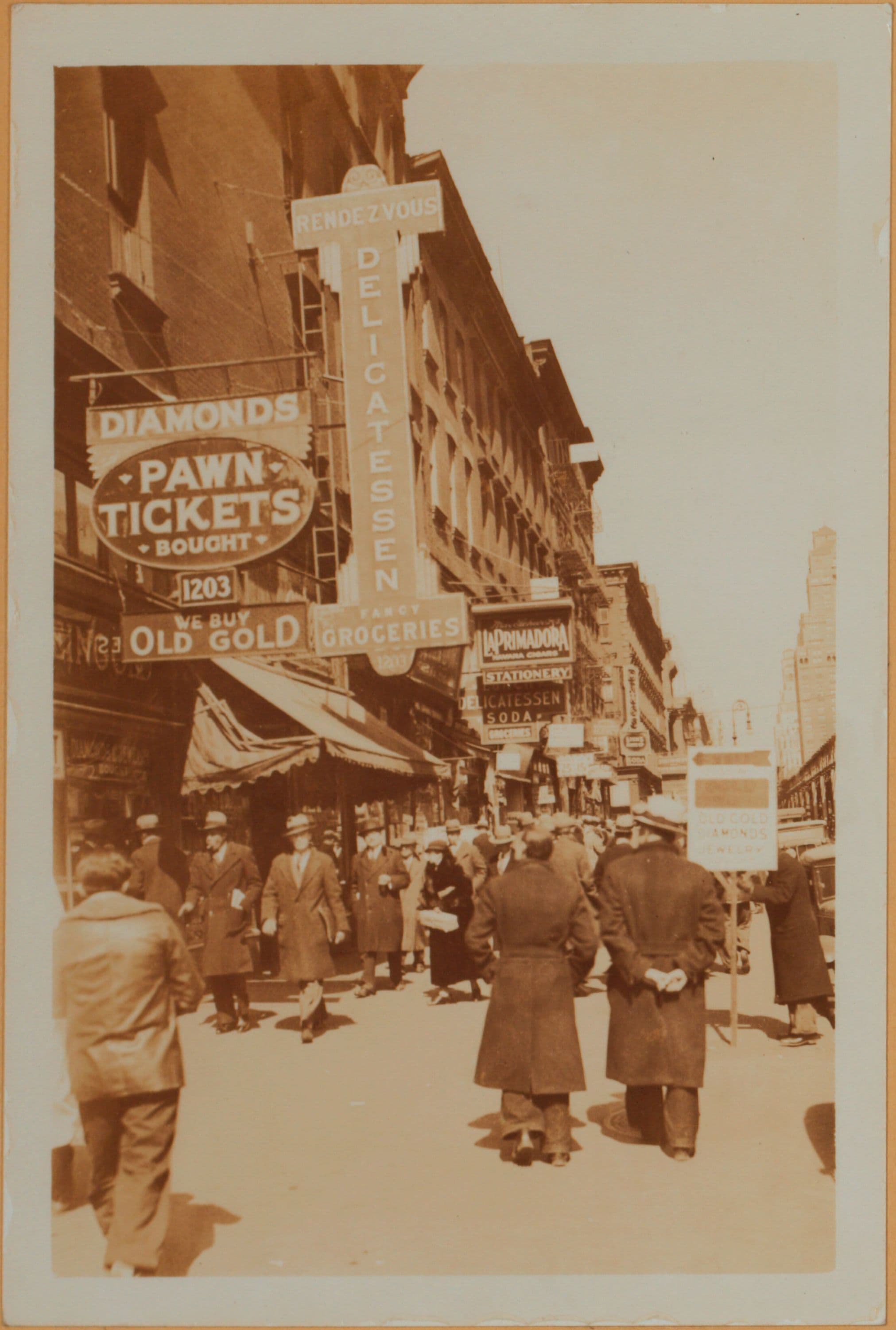 Manhattan: 6th Avenue - 47th Street, 1935