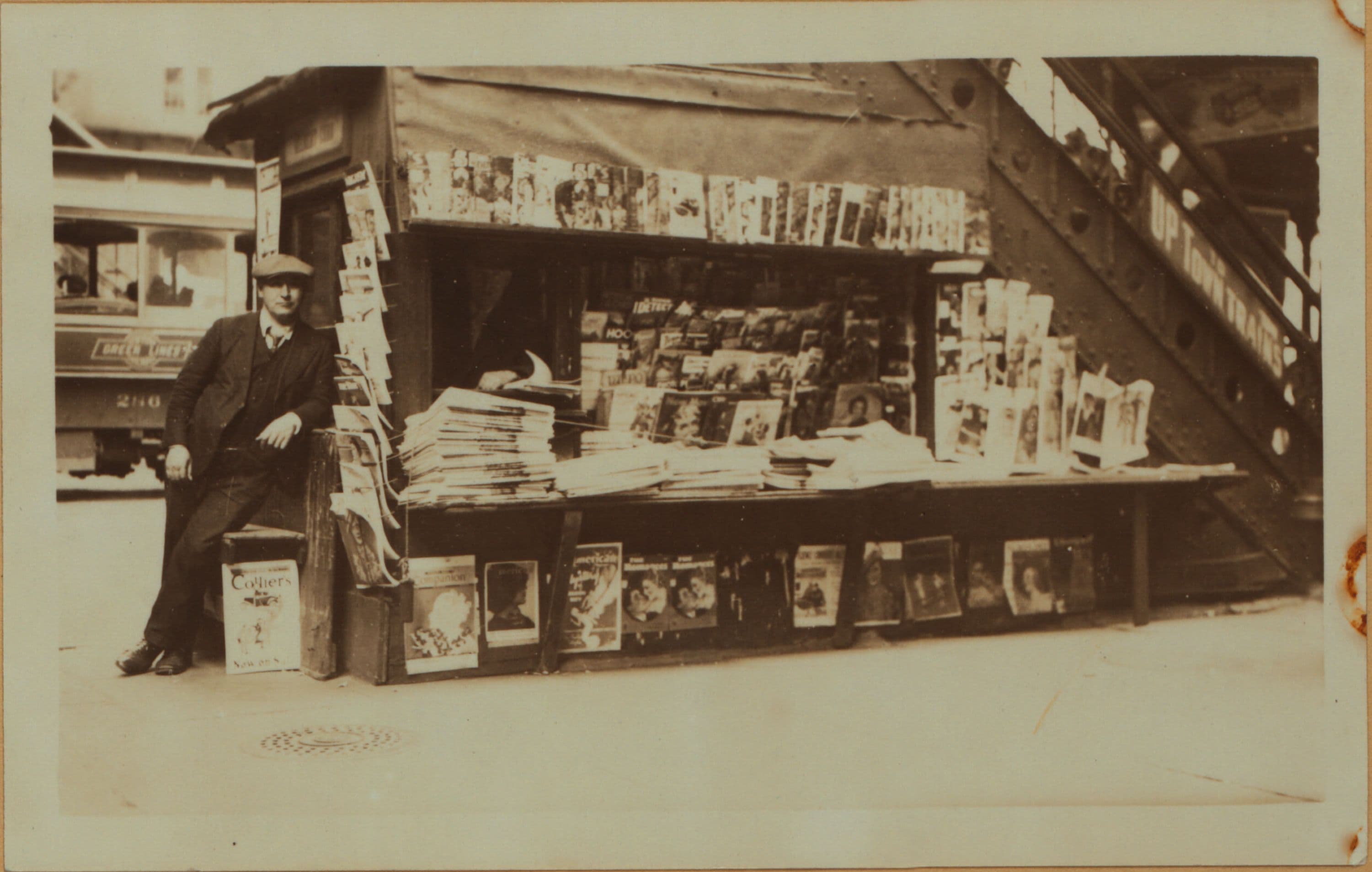 Occupations - Peddlers - Newspapers - Books - Stationery - Periodicals.