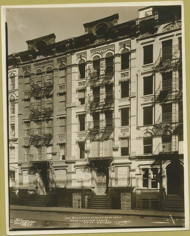 Delancey Street #310, looking north