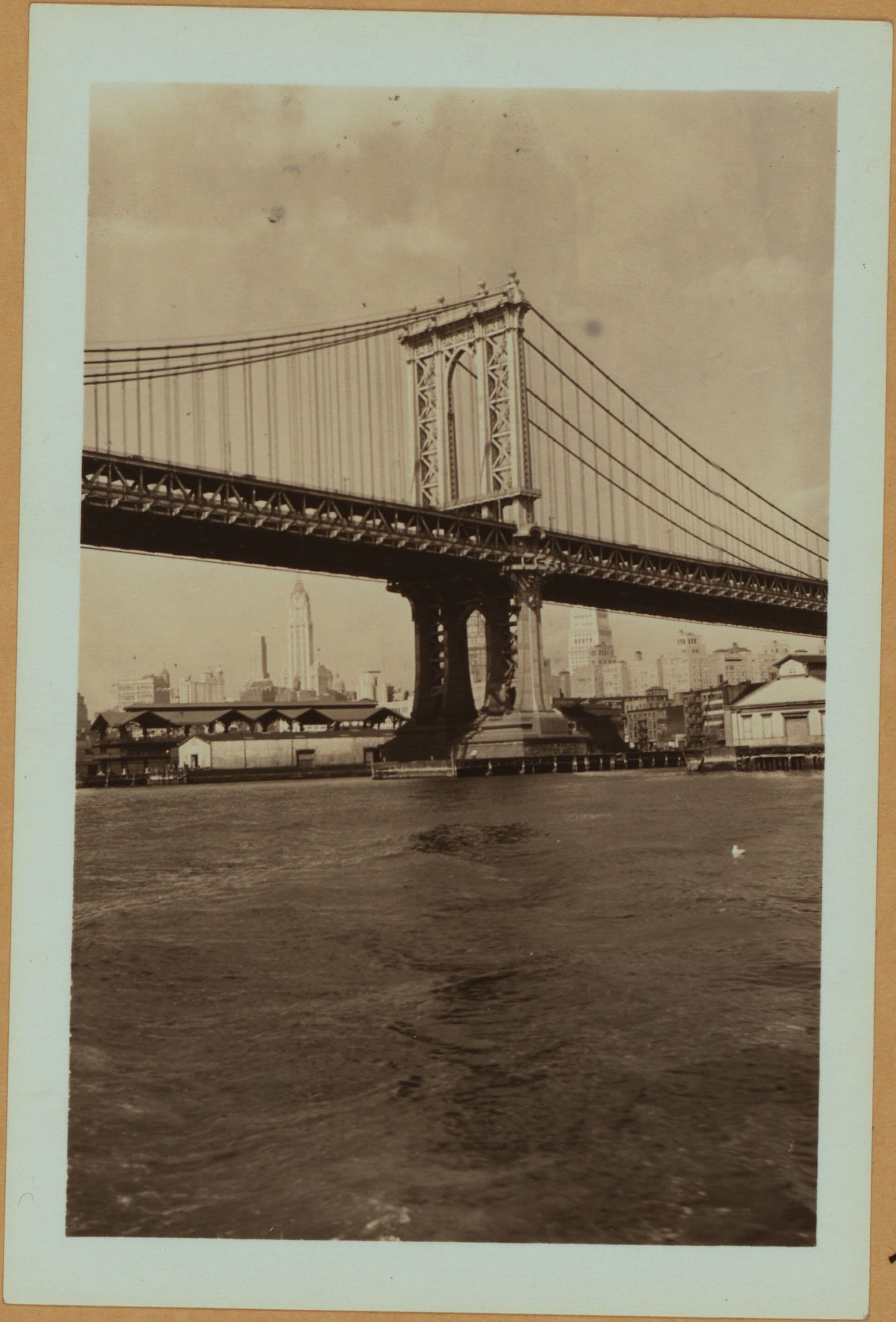 Bridges - Manhattan Bridge - [West end.]