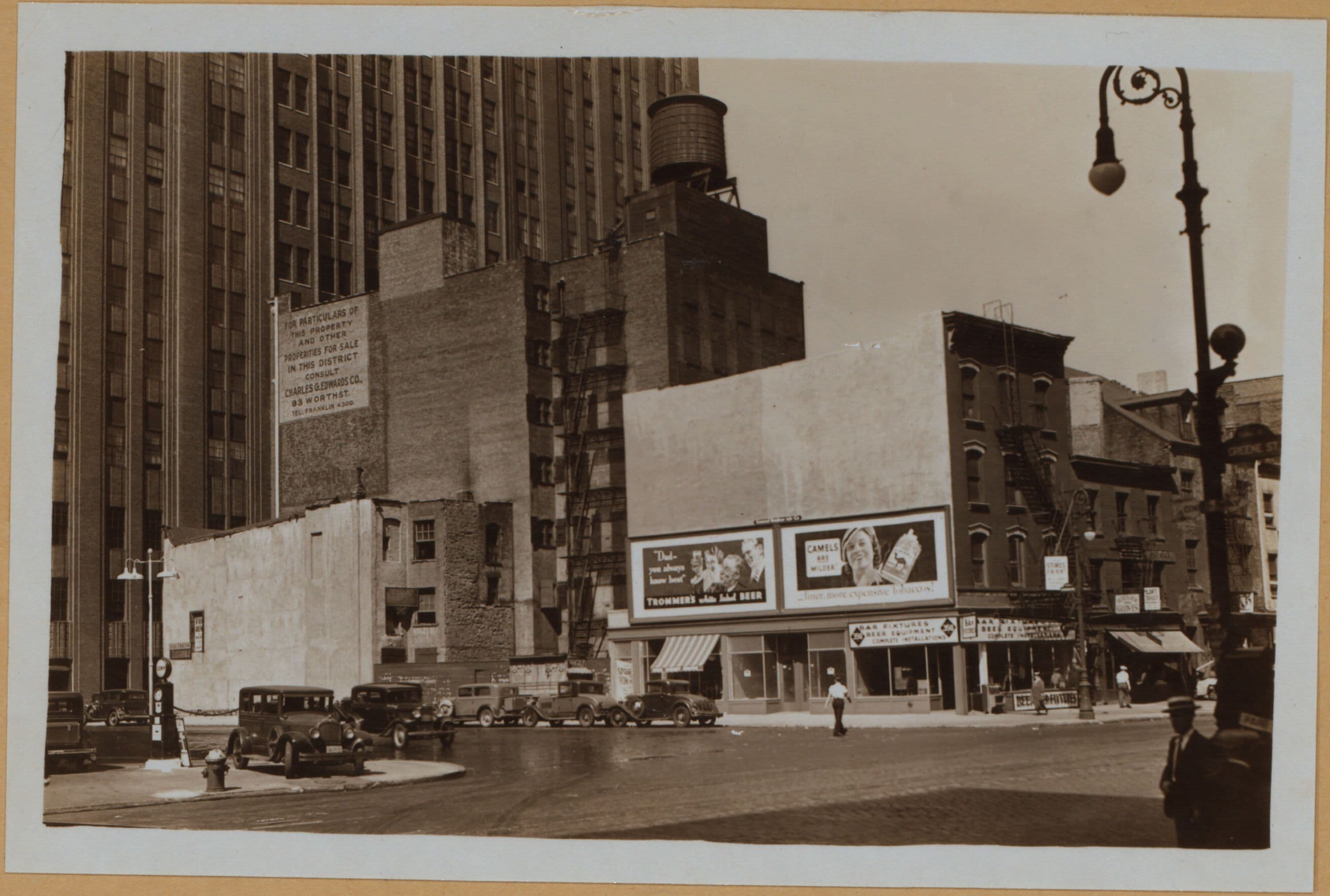 Manhattan: Canal Street - Church Street, 1933