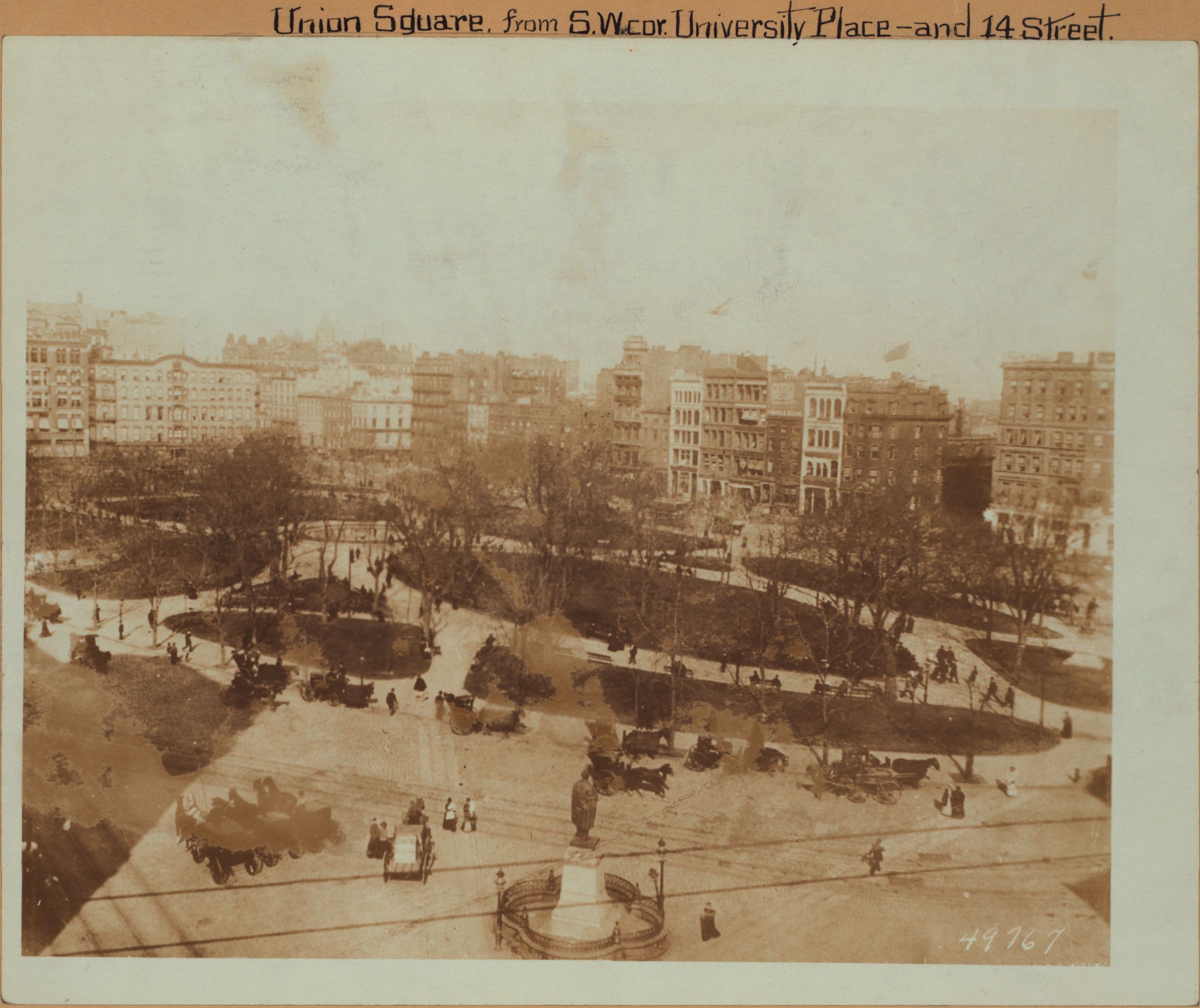 Manhattan: Union Square - [University Place - 14th Street.]