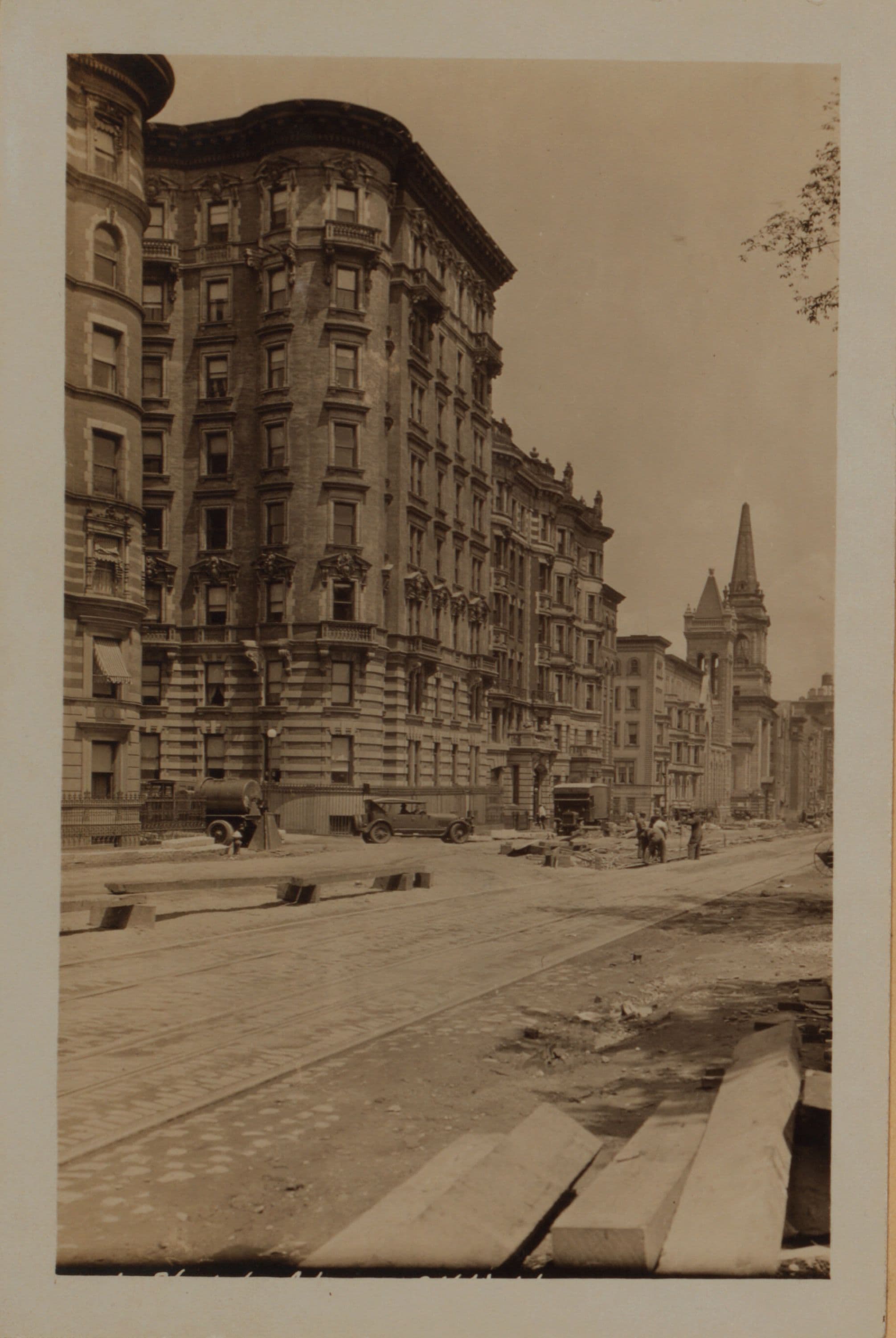 Manhattan: Central Park West - 94th Street, 1928