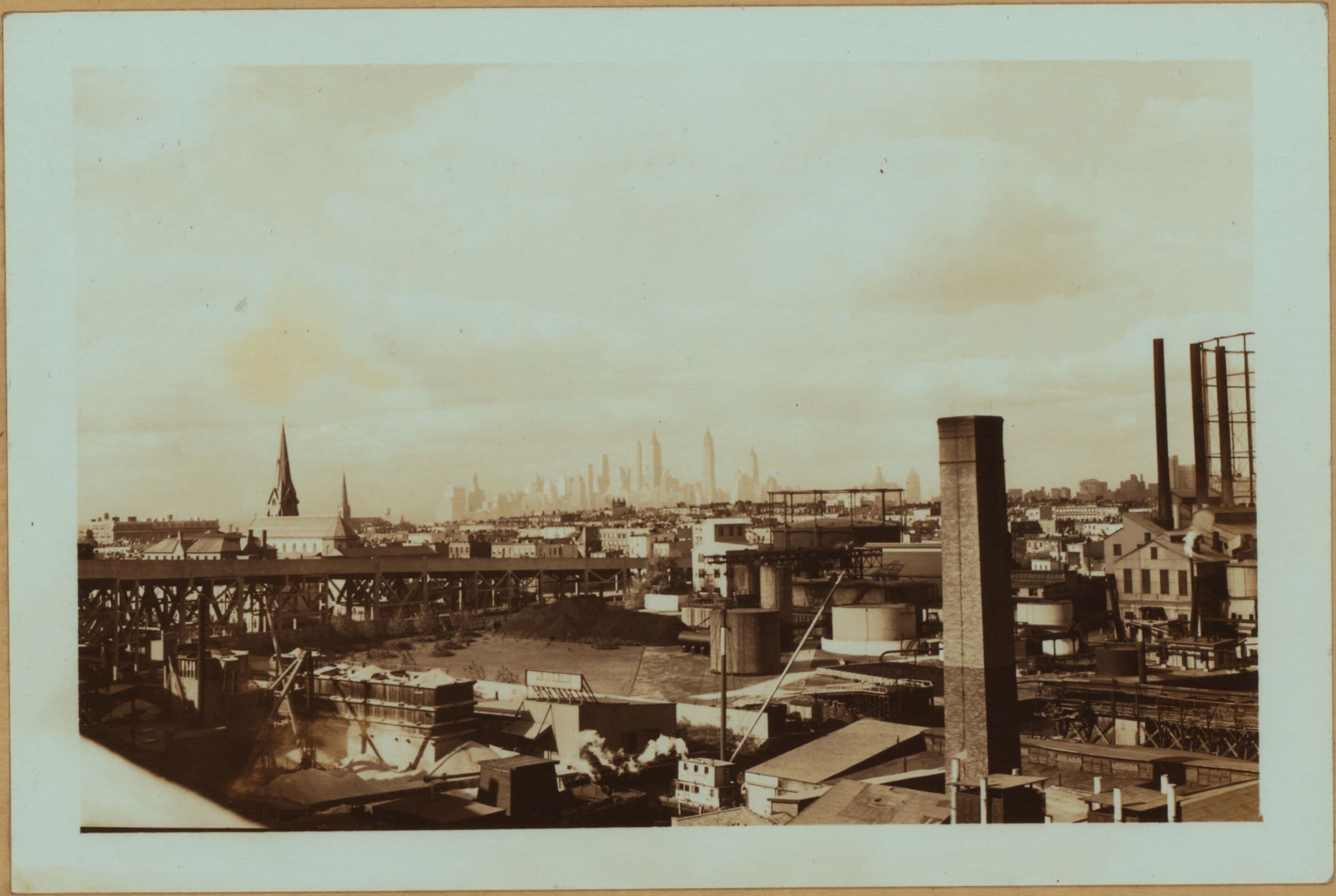 General view - Brooklyn - 9th Street - Smith Street station - [8th Avenue Line.]