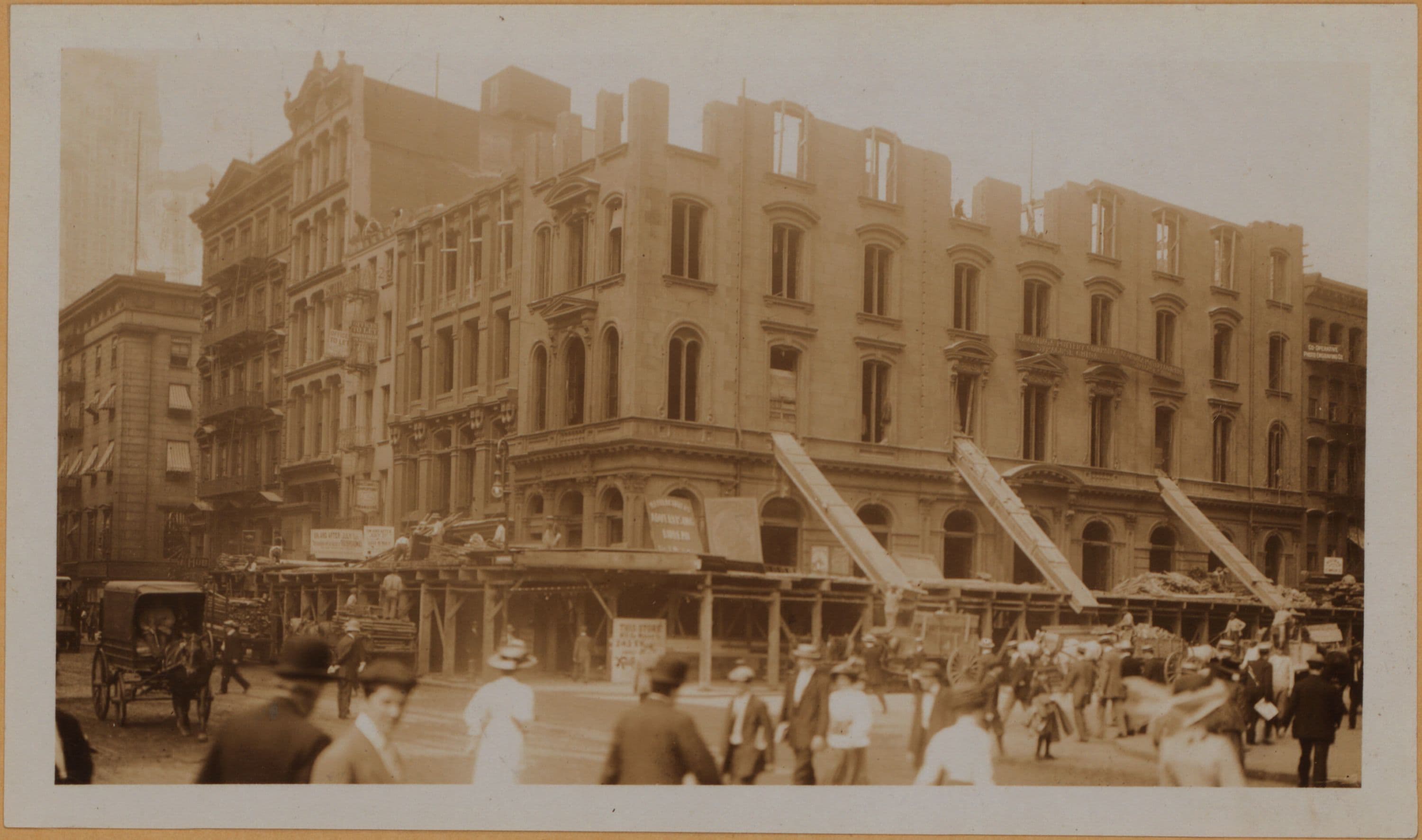Manhattan: Broadway - Park Place, 1910