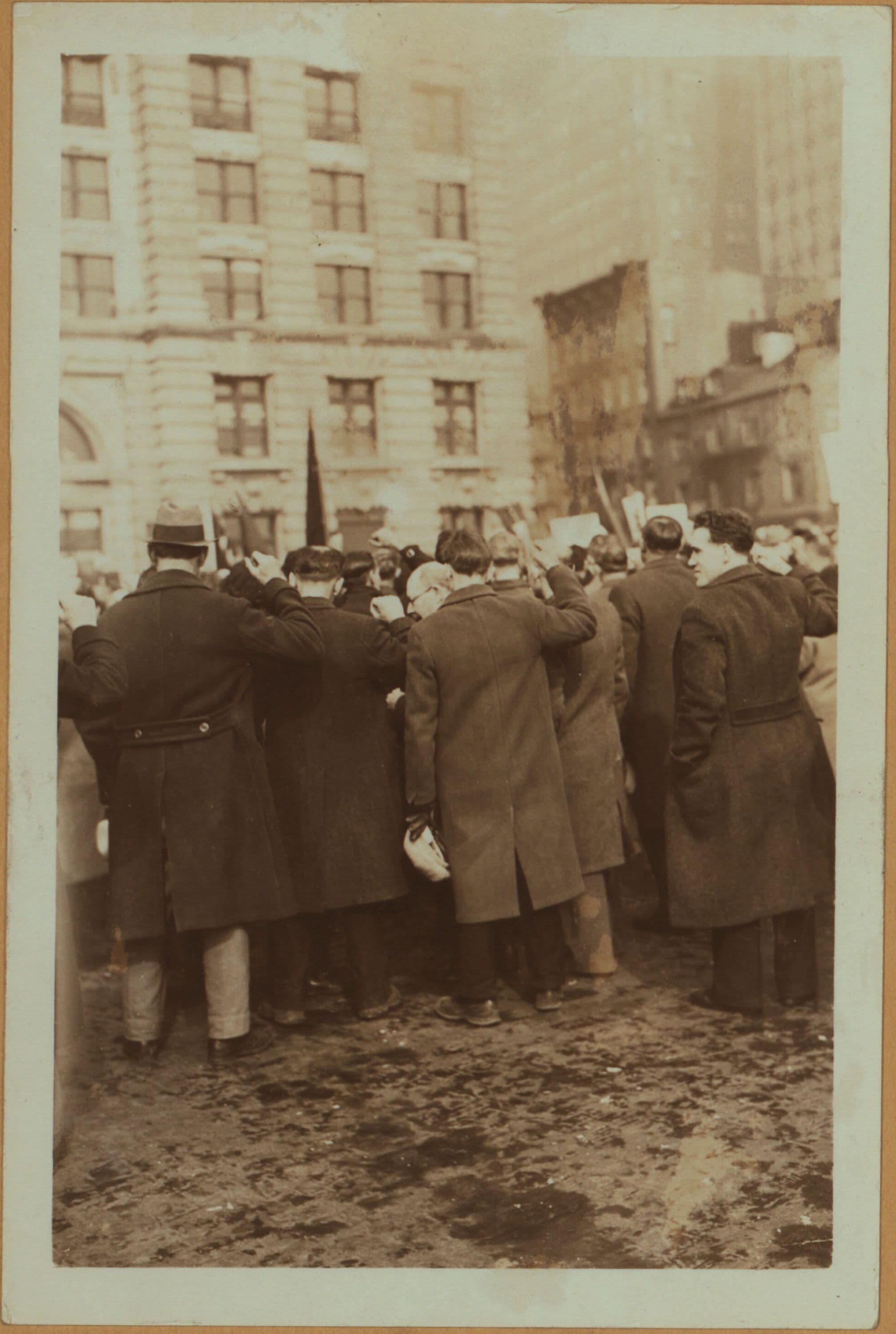 Strikes and demonstrations - Communists - [Battery Place.]