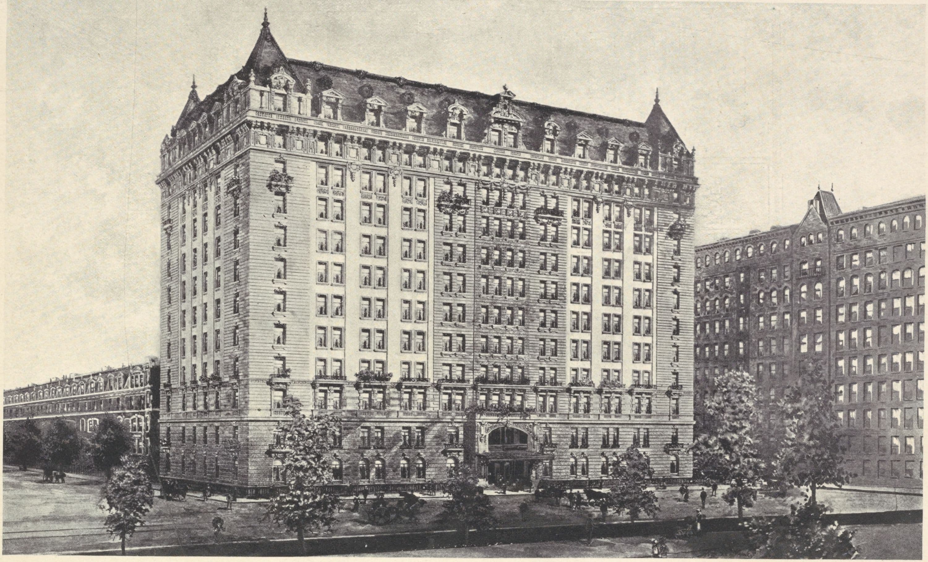 The Langham, Central Park West, from 73rd to 74th Streets.