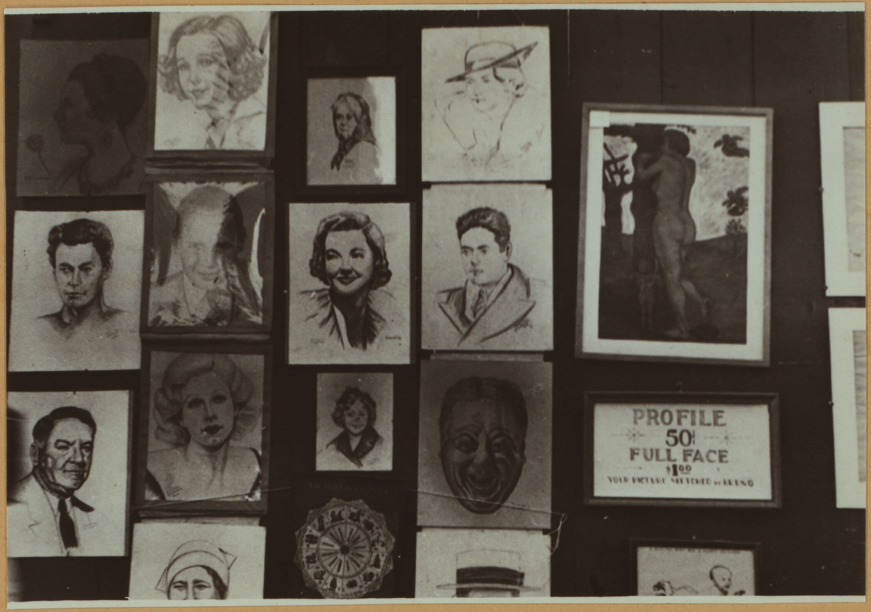 Artists and poets - Greenwich Village., 1937