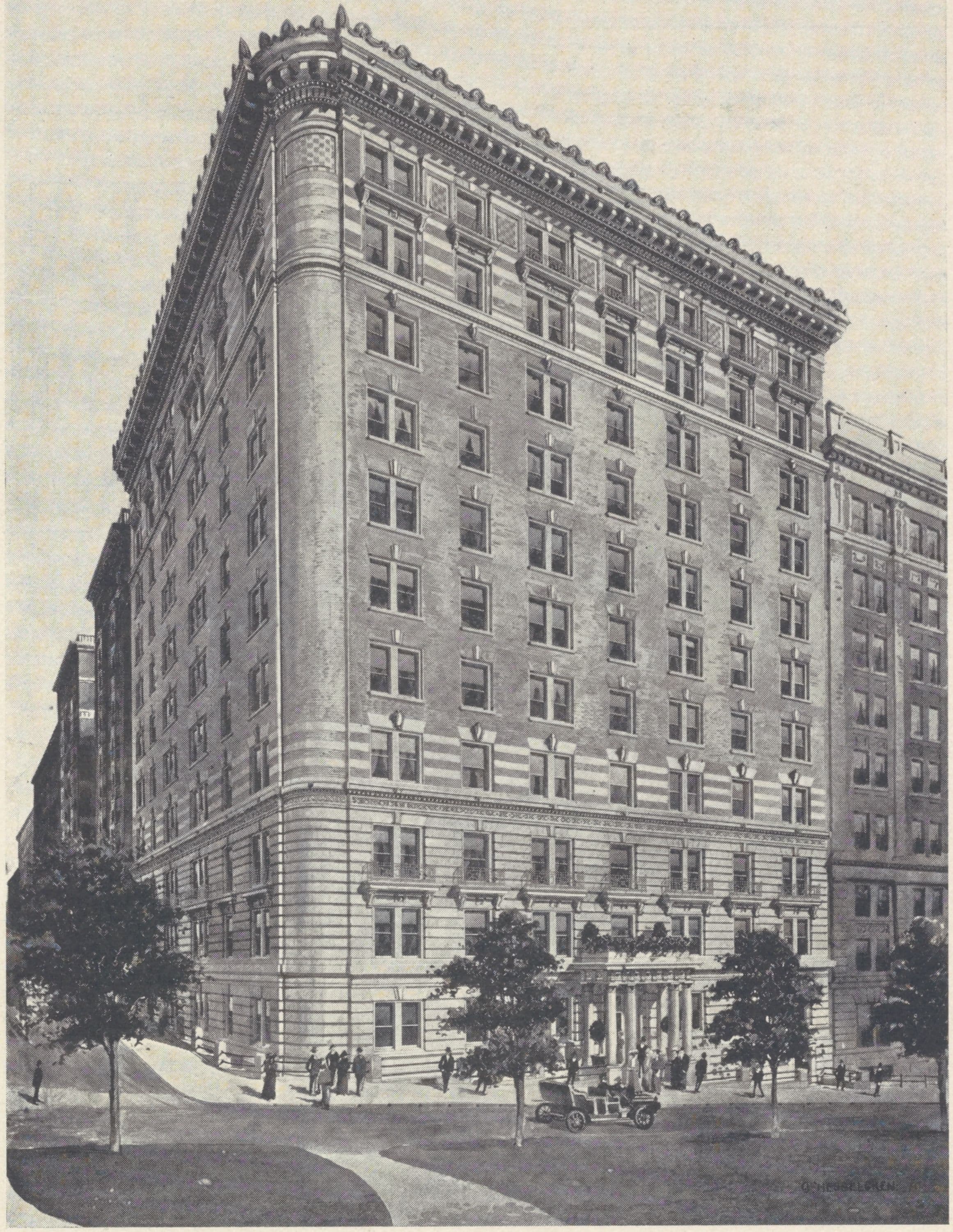 The Clifden, southeast corner Riverside Drive and 99th Street.