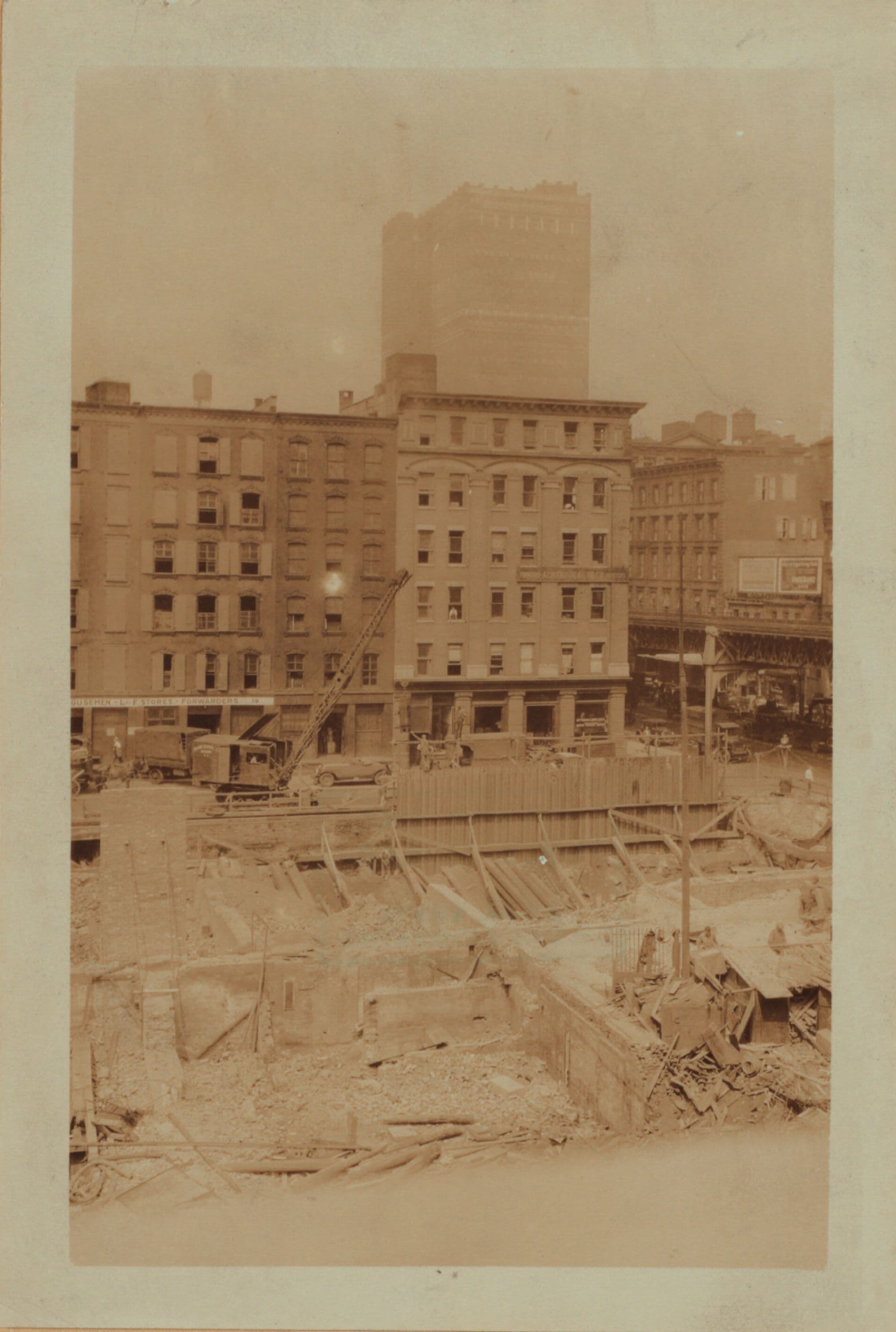 Manhattan: Worth Street - Hudson Street, 1928