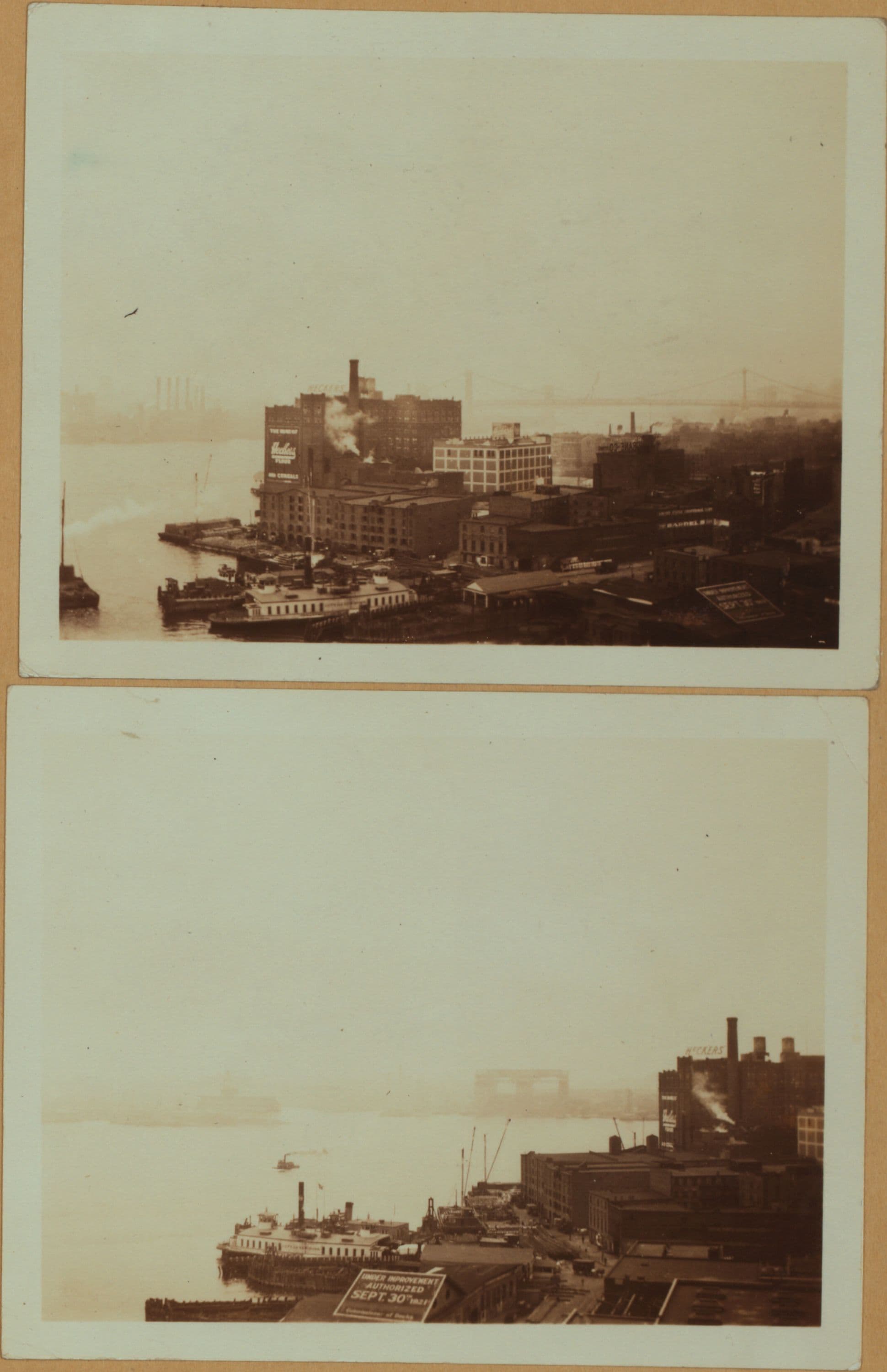 General view - [Manhattan - Between East and Broome Streets - Grand Street Ferry Terminal.]