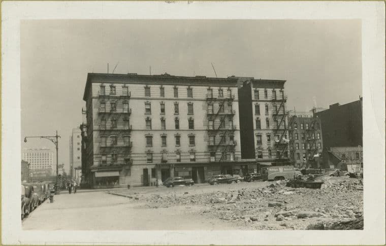 26th Street (West) - Tenth Avenue - 25th Street, looking north, 1941-08-29