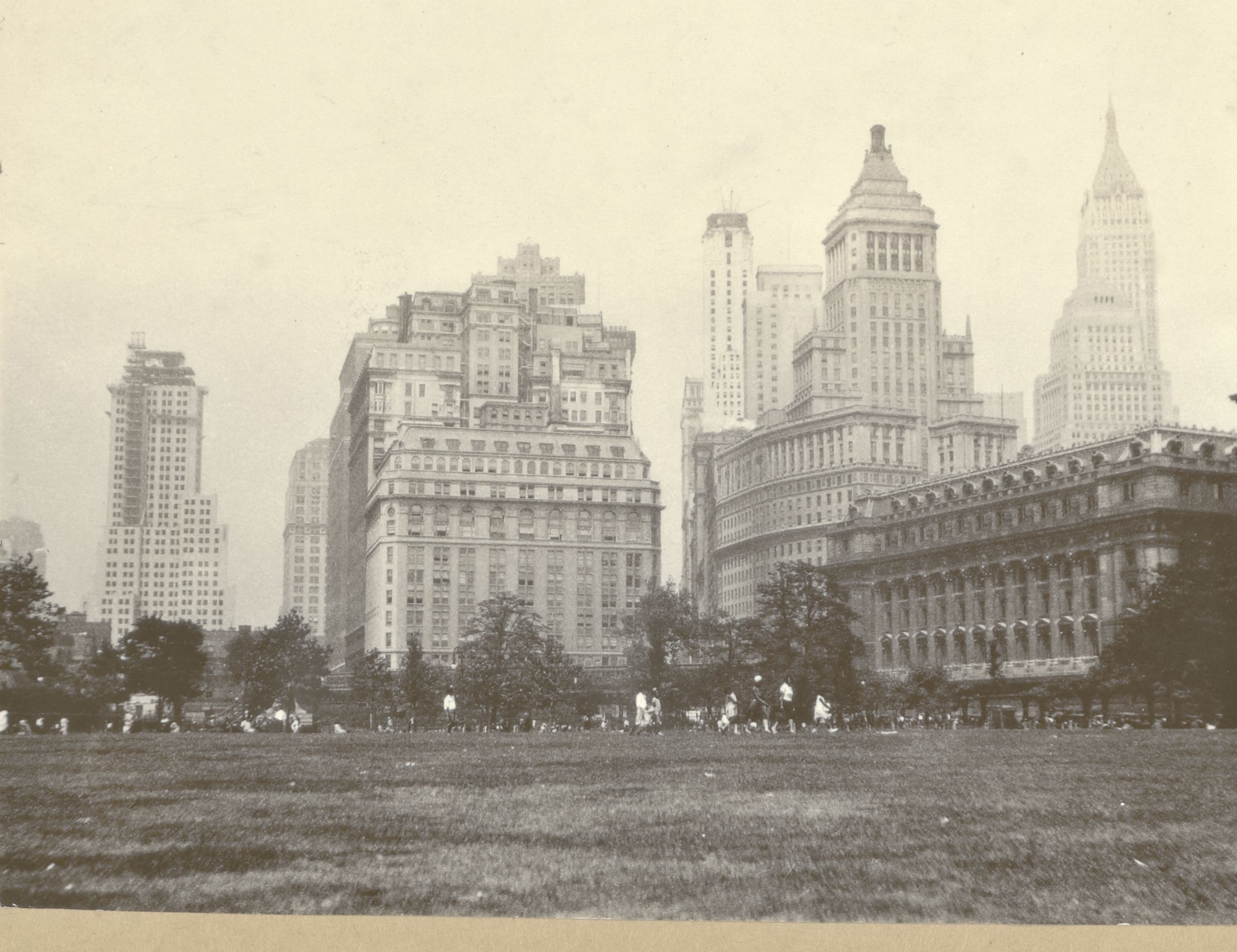 Manhattan: Battery Park., 1930