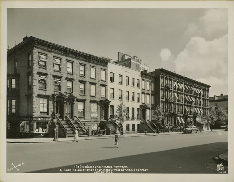 York Avenue #1646-50 - 87th Street looking southeast