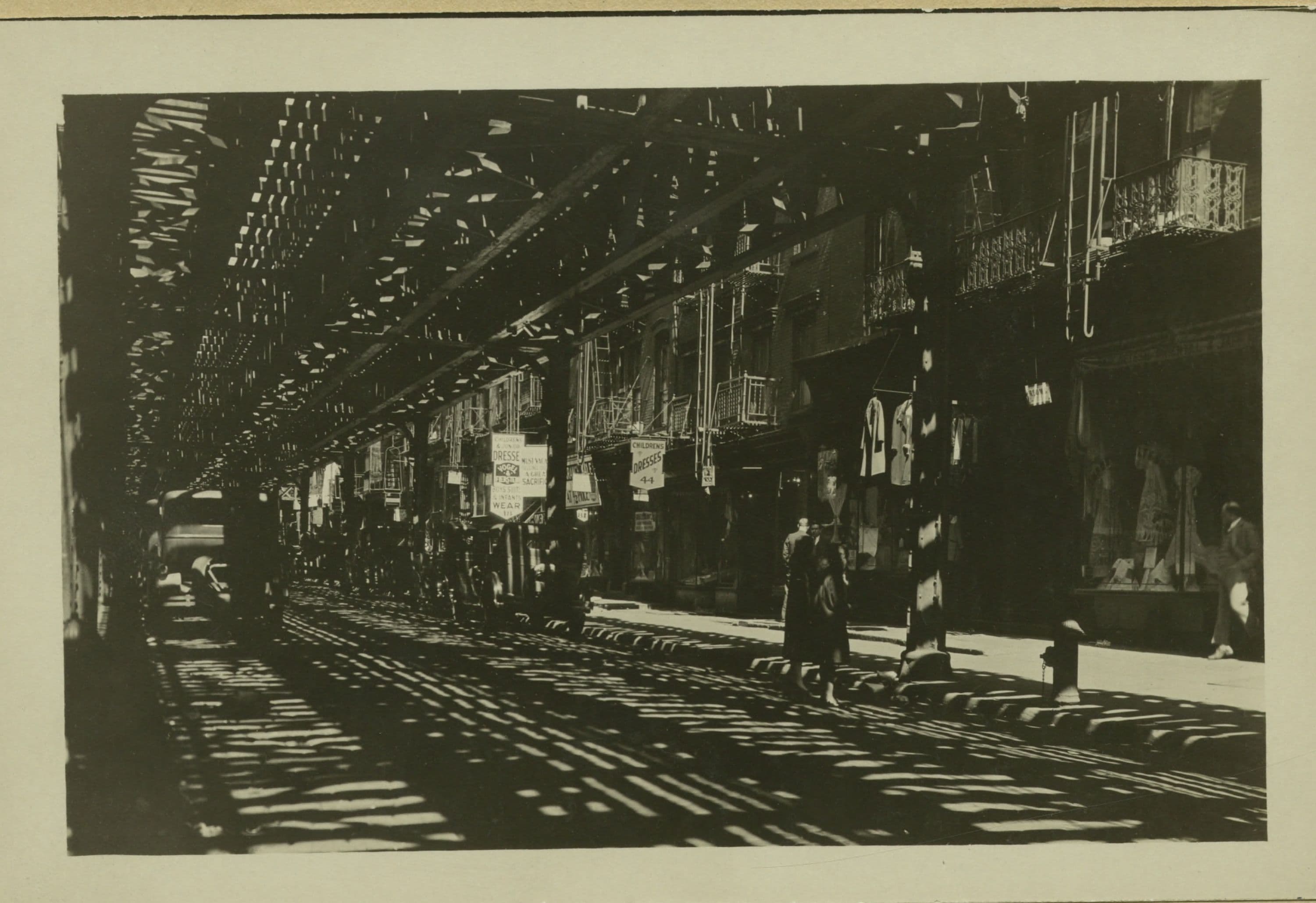 Manhattan: Allen Street - Hester Street, 1928