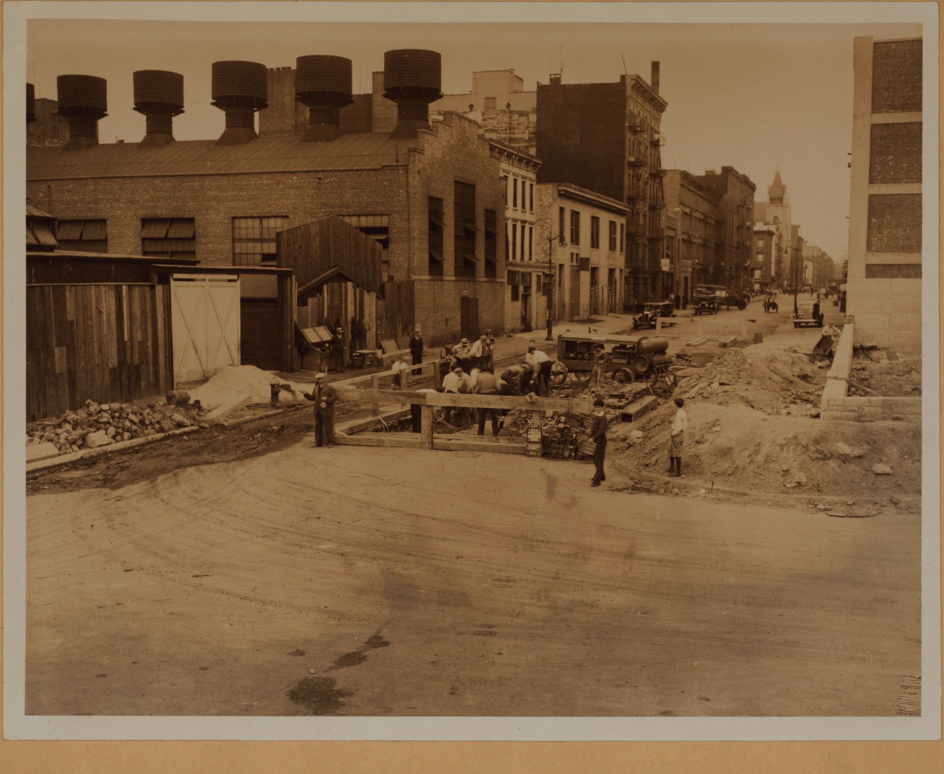 Manhattan: 119th Street (East) - East River Drive, 1936