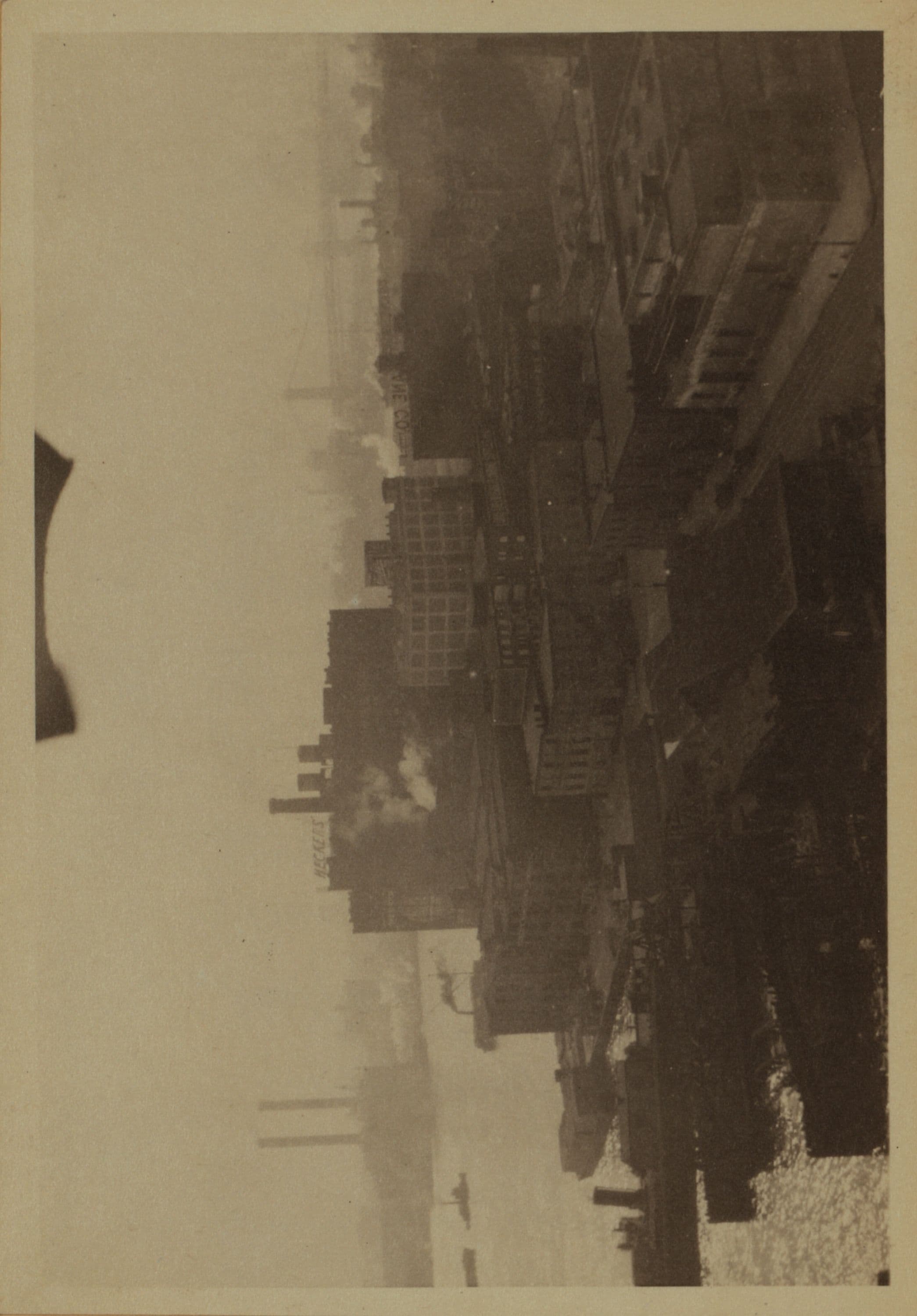 General view - [Manhattan - Between East and Broome Streets - Grand Street Ferry Terminal.]