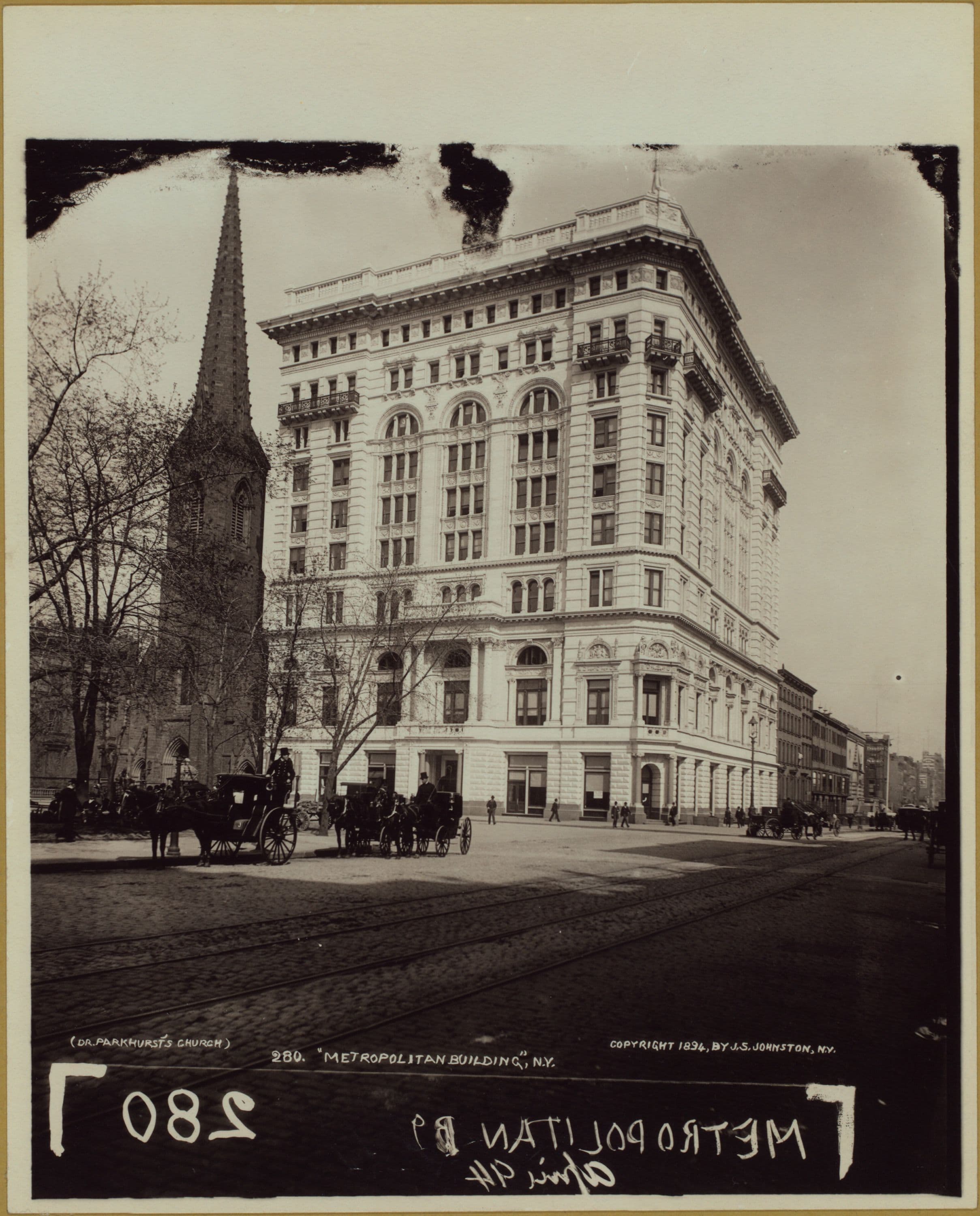 Manhattan: Madison Avenue - 23rd Street, 1894
