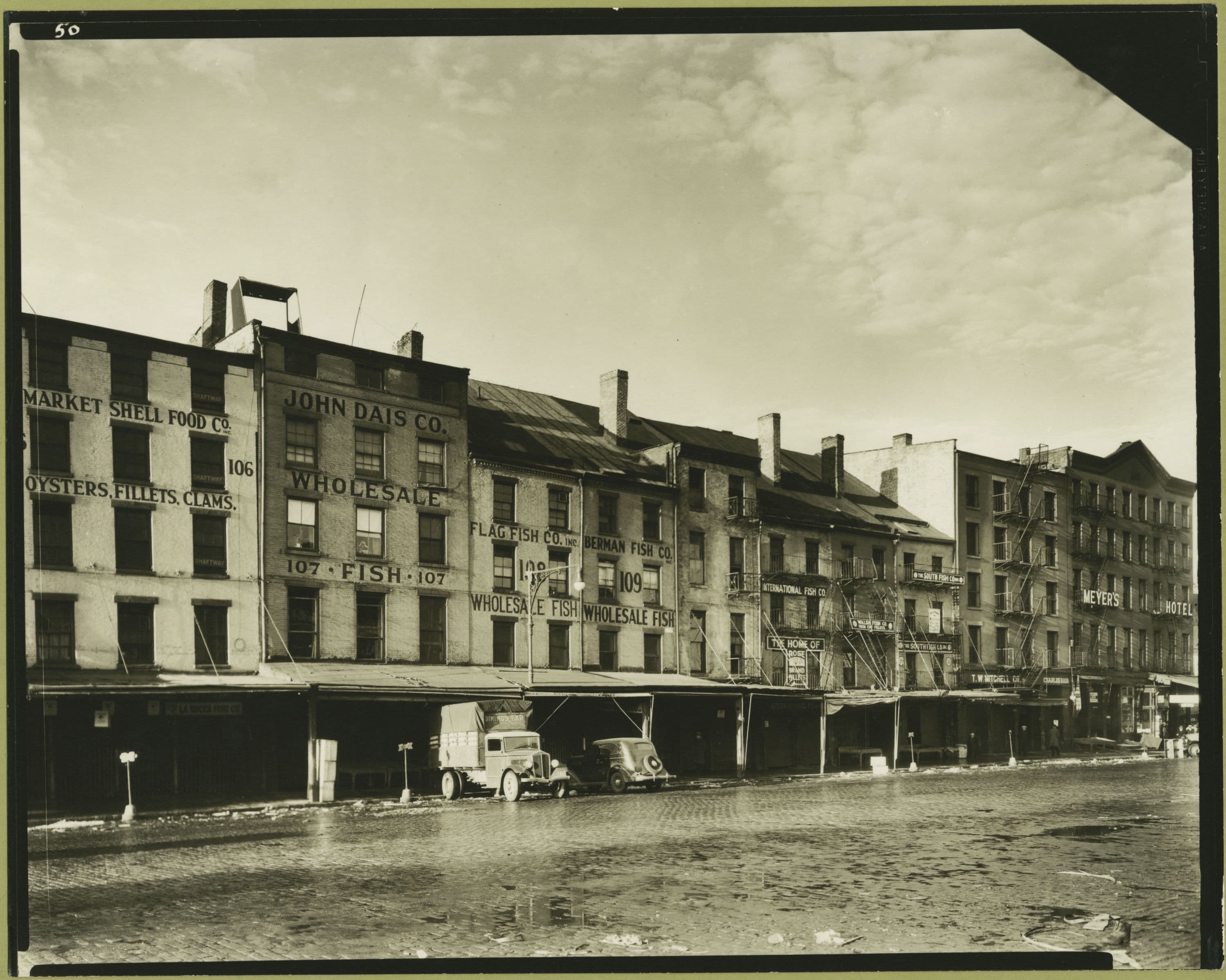 Manhattan: South Street - Nos. 106-115.