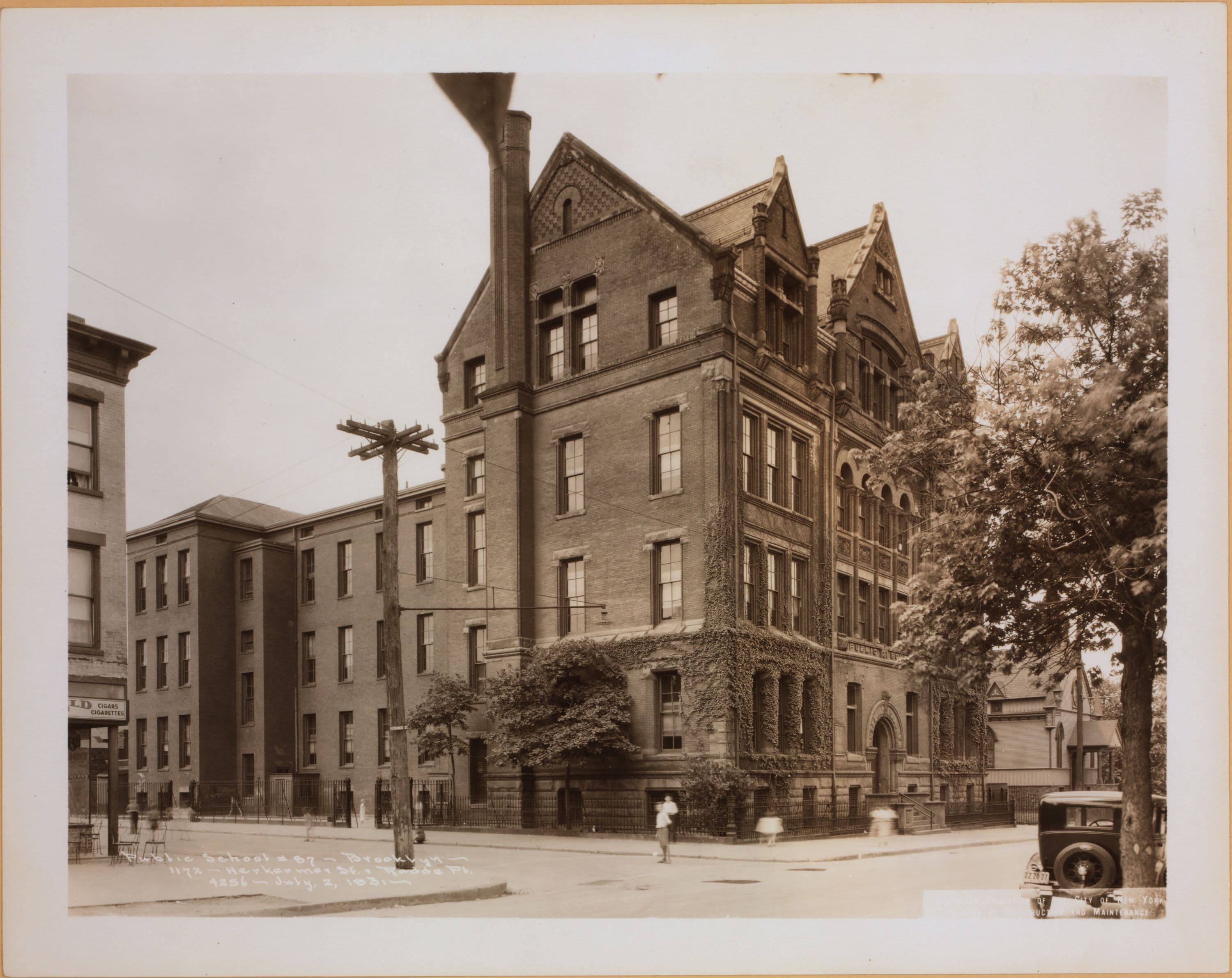 Brooklyn: Herkimer Street - Raddle Place, 1931