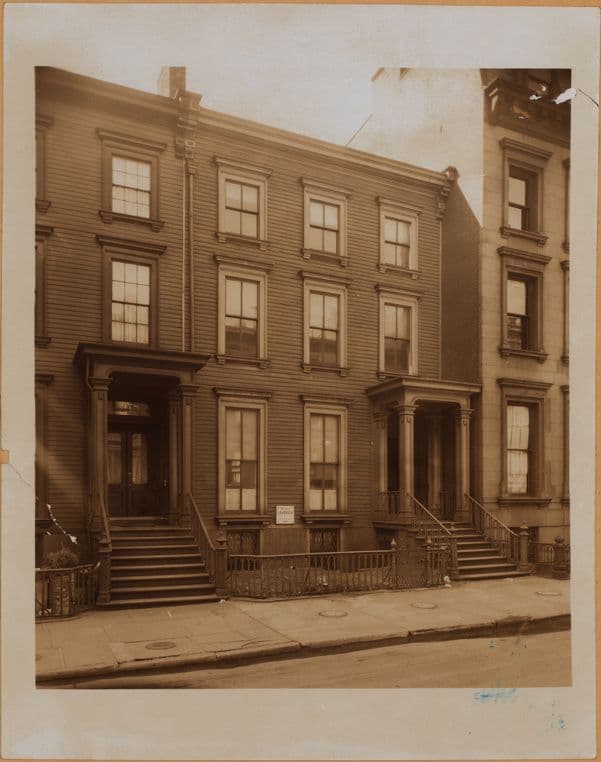 Brooklyn: Columbia Heights - Clark Street, 1934