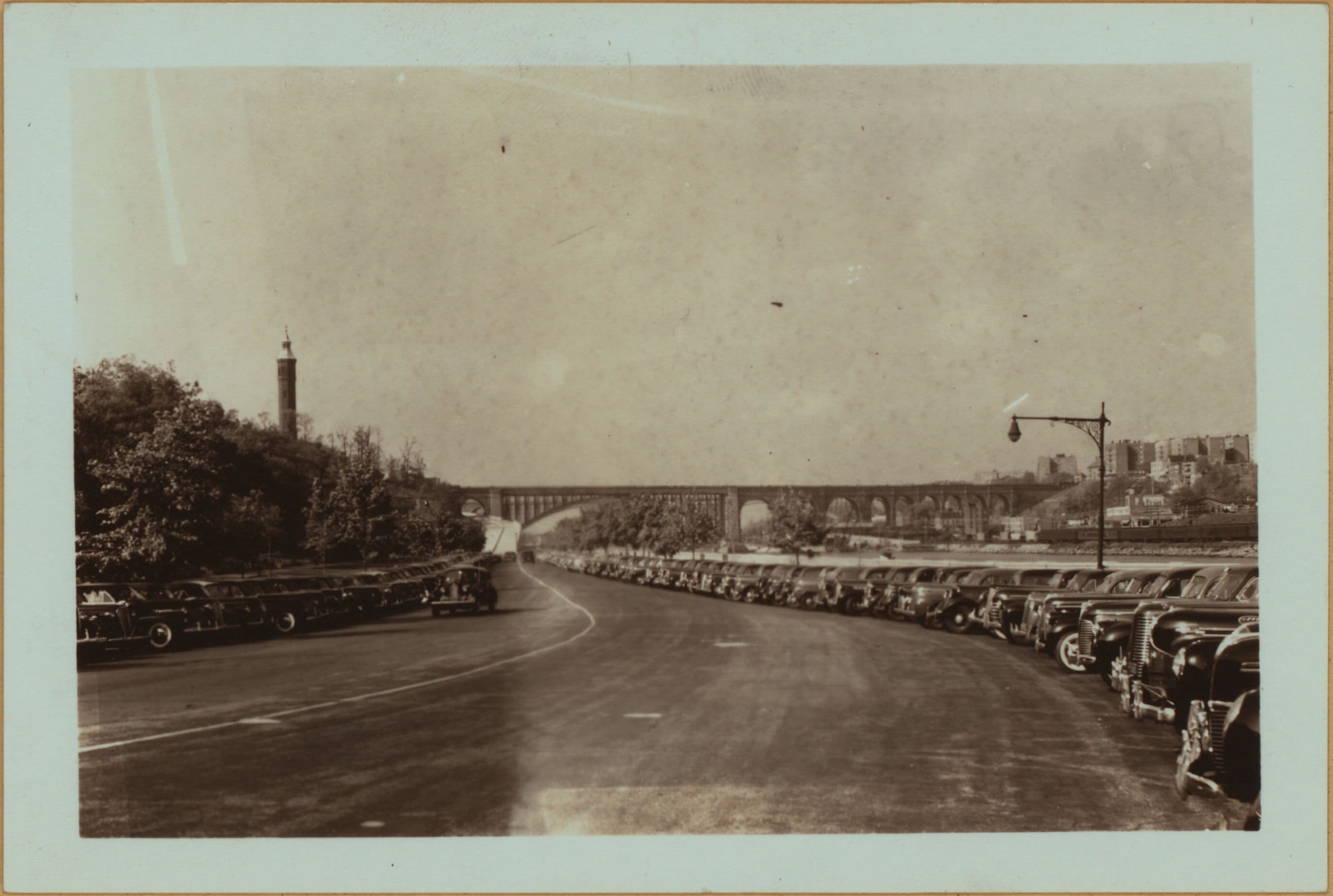 Harlem River Drive [old speedway] - West 160th Street.