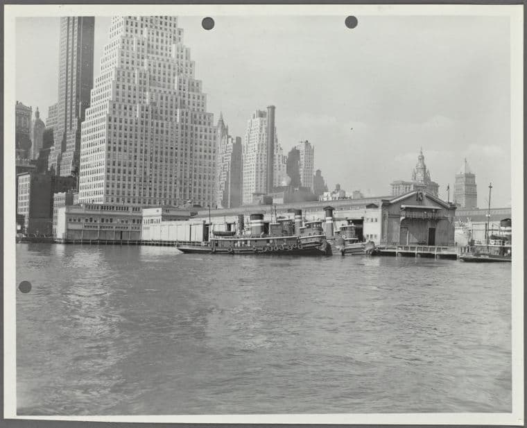 Pier 13, East River, Side View]