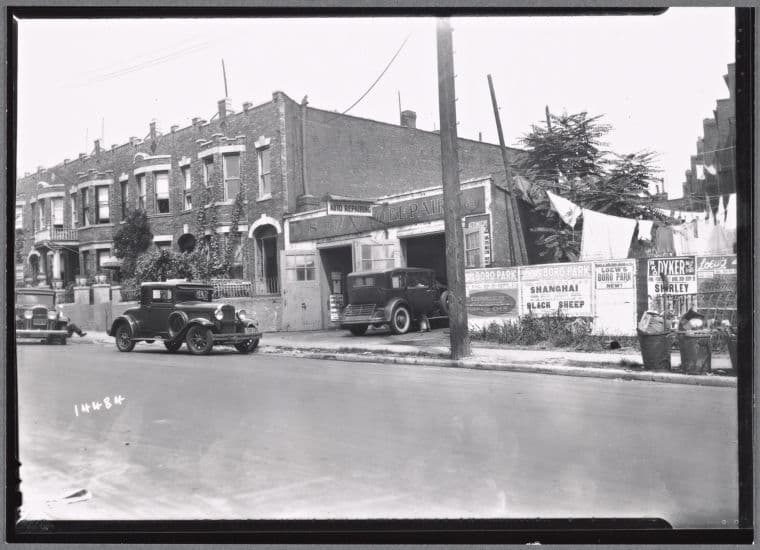 S and W Auto Repair: 1125 48th St.-New Utrecht-11th Av, Brooklyn, 1935