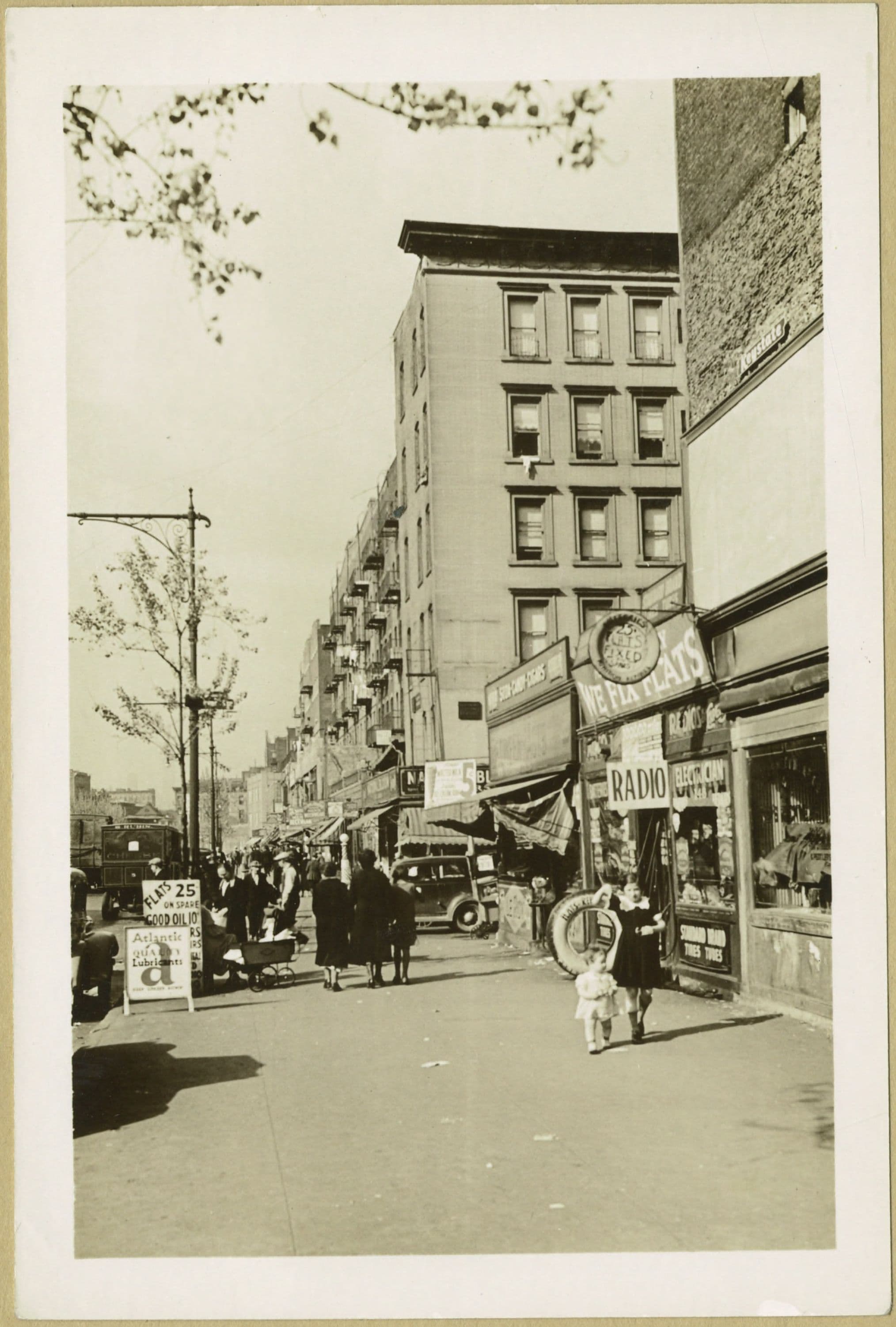 Manhattan: Allen Street - Rivington Street, 1936