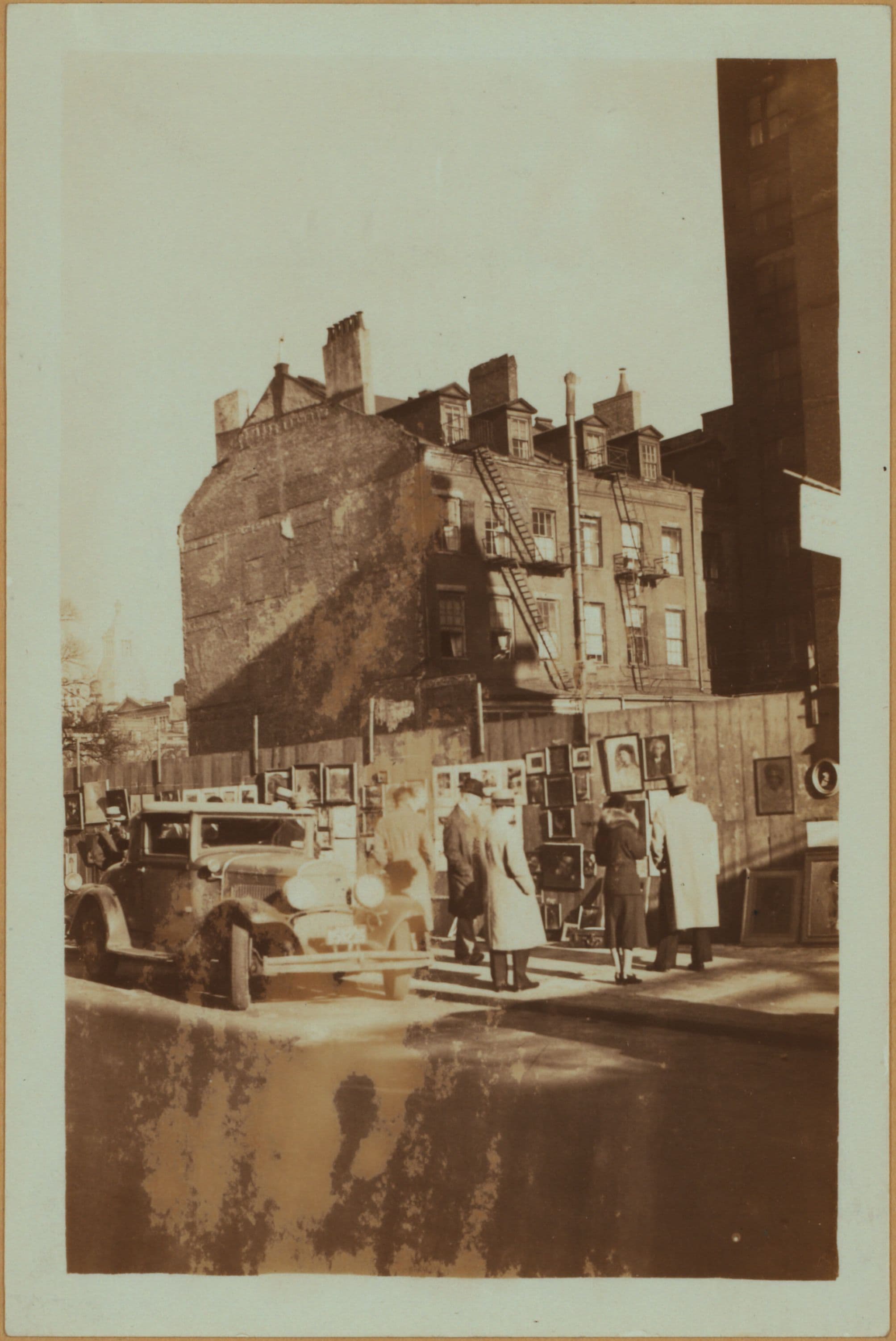 Artists and poets - Greenwich Village., 1932