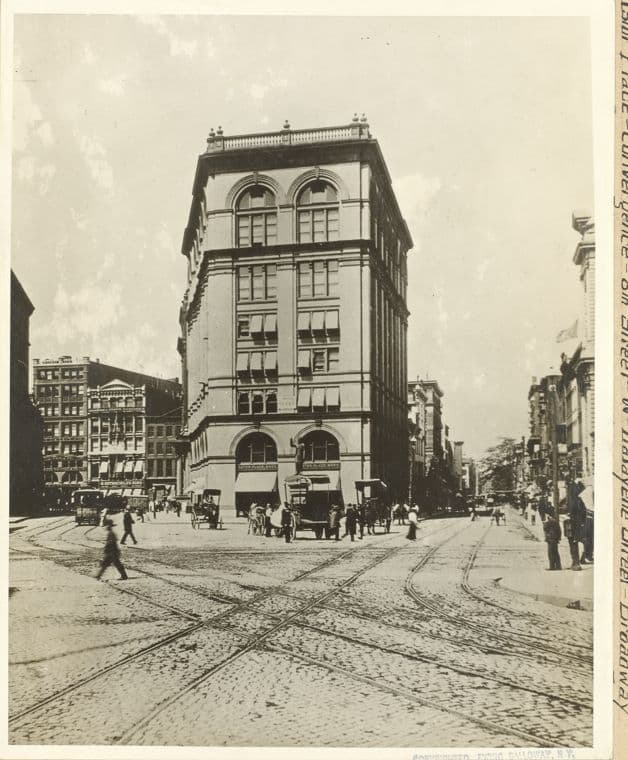 Manhattan: Astor Place - 8th Street, 1892