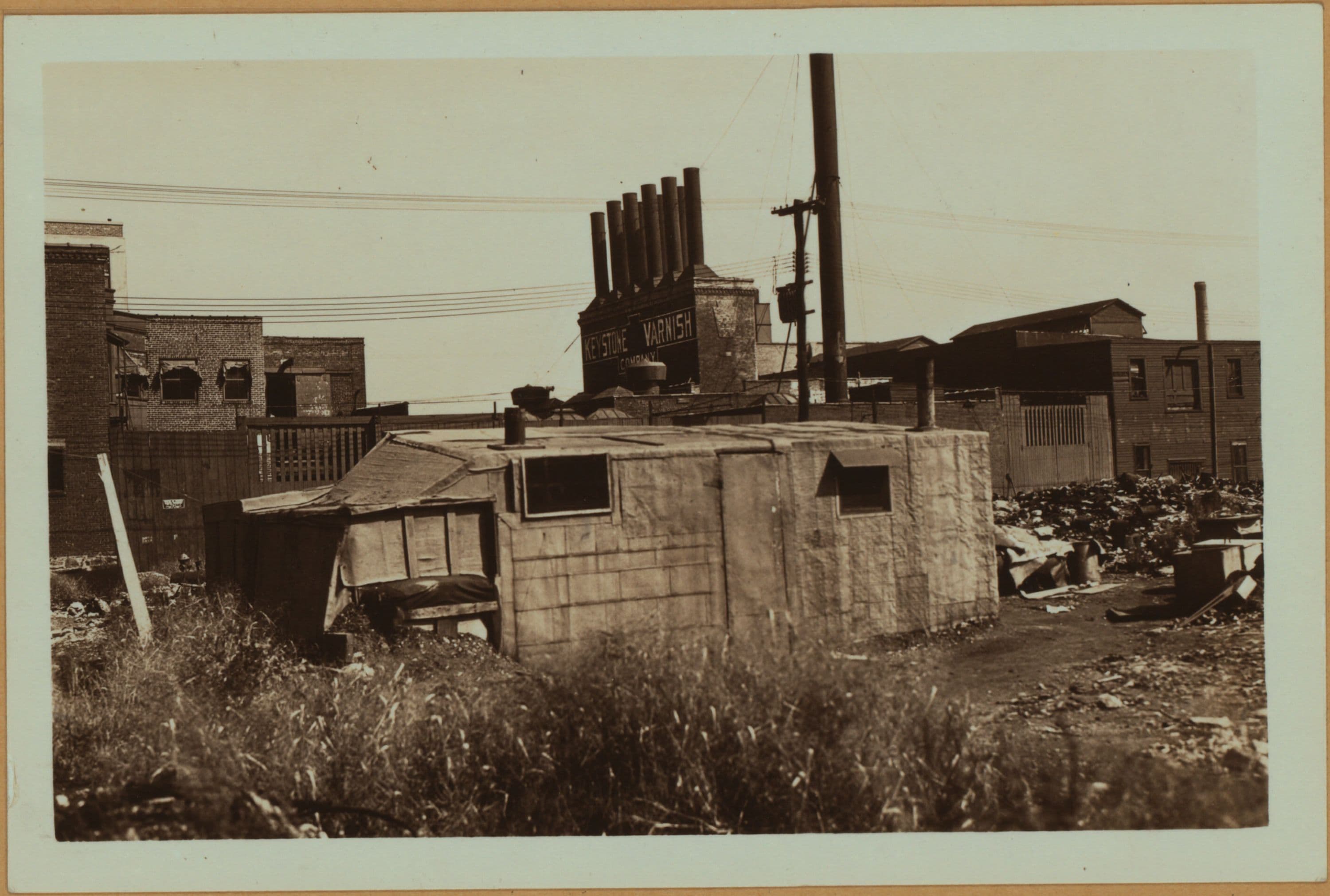 Squatters Colony - Van Dyke Street - Otsego Street - Brooklyn.