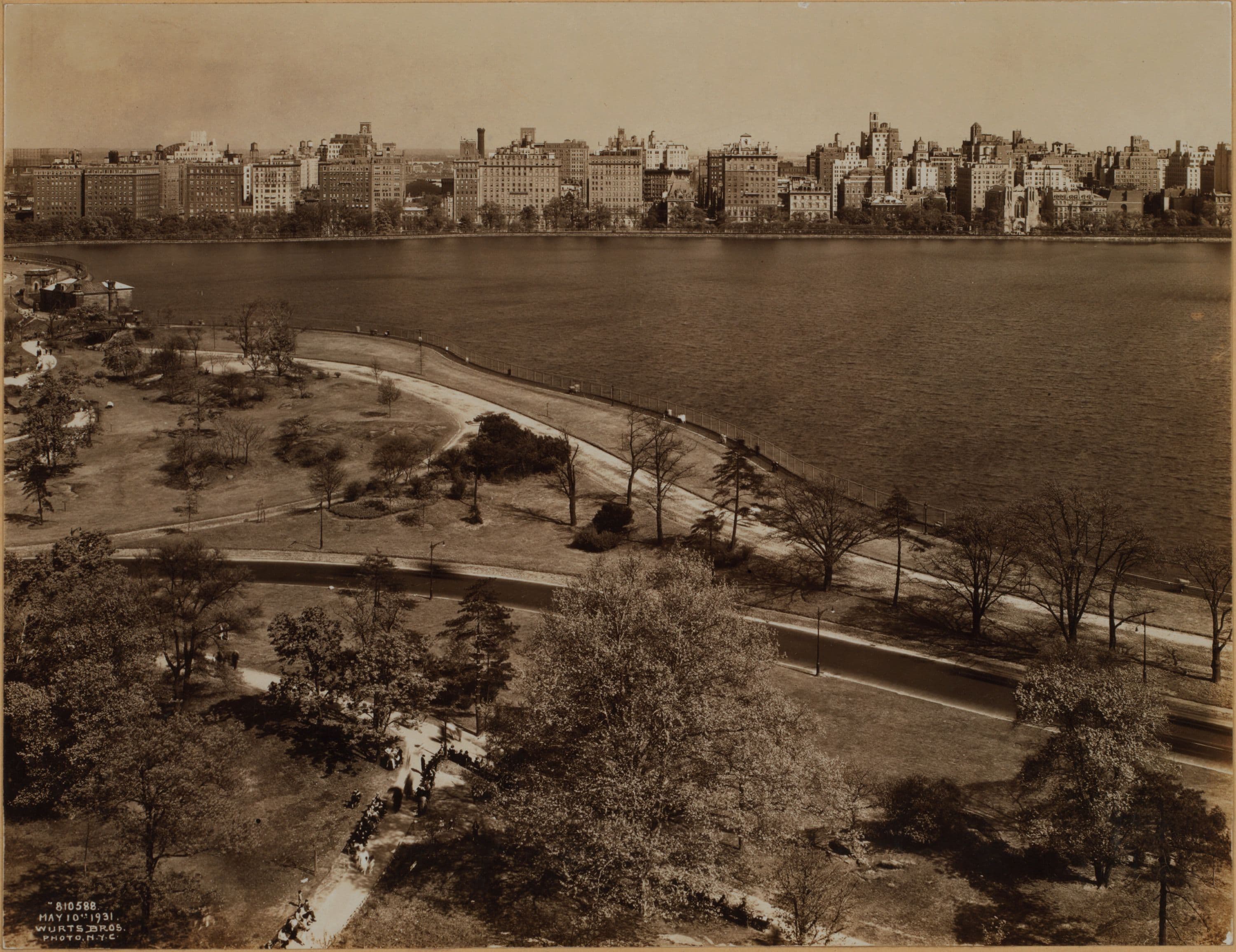 Manhattan: Central Park - Reservoirs - Upper reservoir., 1931