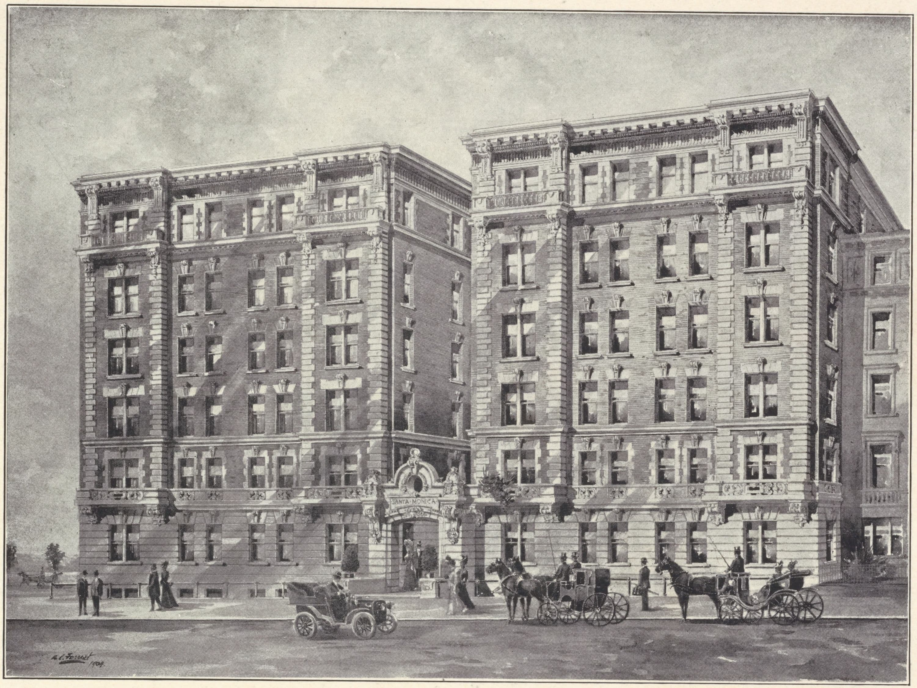 The Santa Monica, 345 West 70th Street.