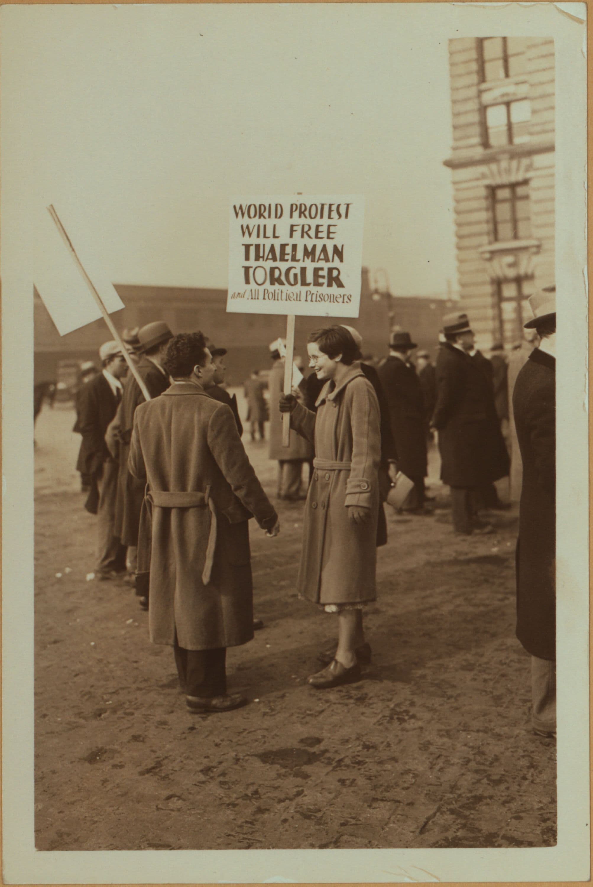 Strikes and demonstrations - Communists - [Battery Place.]