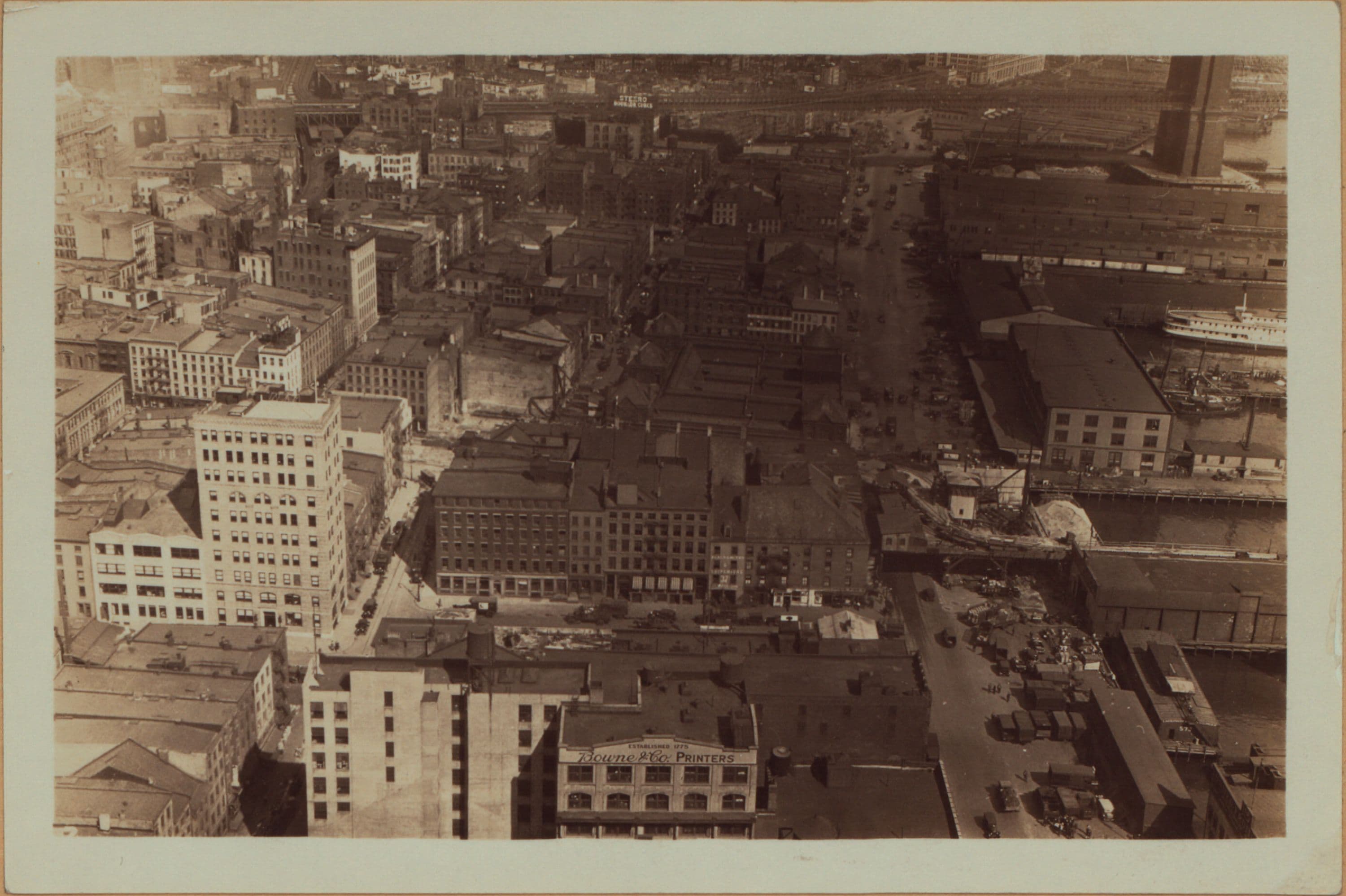 Manhattan: South Street - Fletcher Street