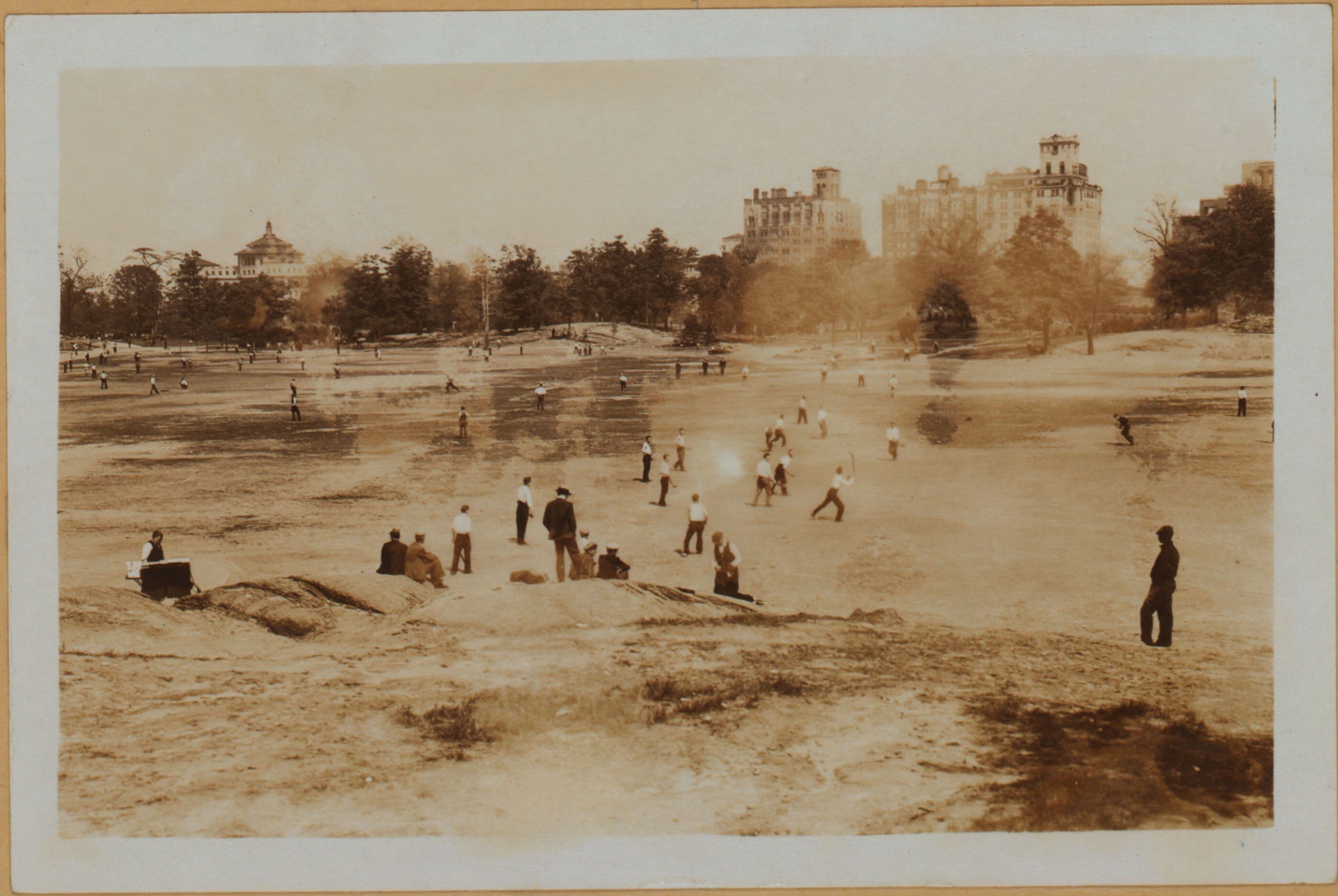 Manhattan: Central Park - Playgrounds [field on the North Meadow.]
