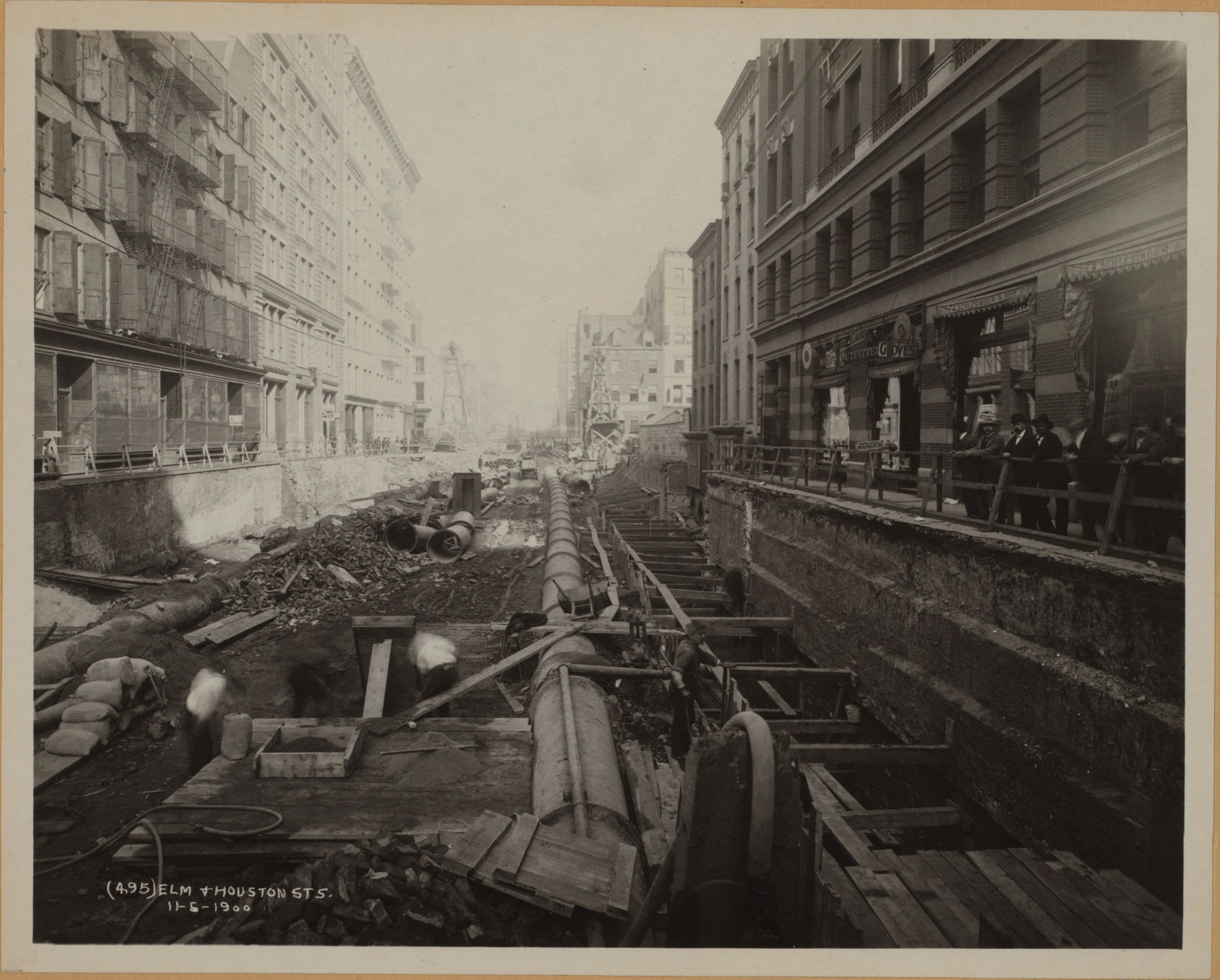 Manhattan: Lafayette Street - Houston Street (East), 1900