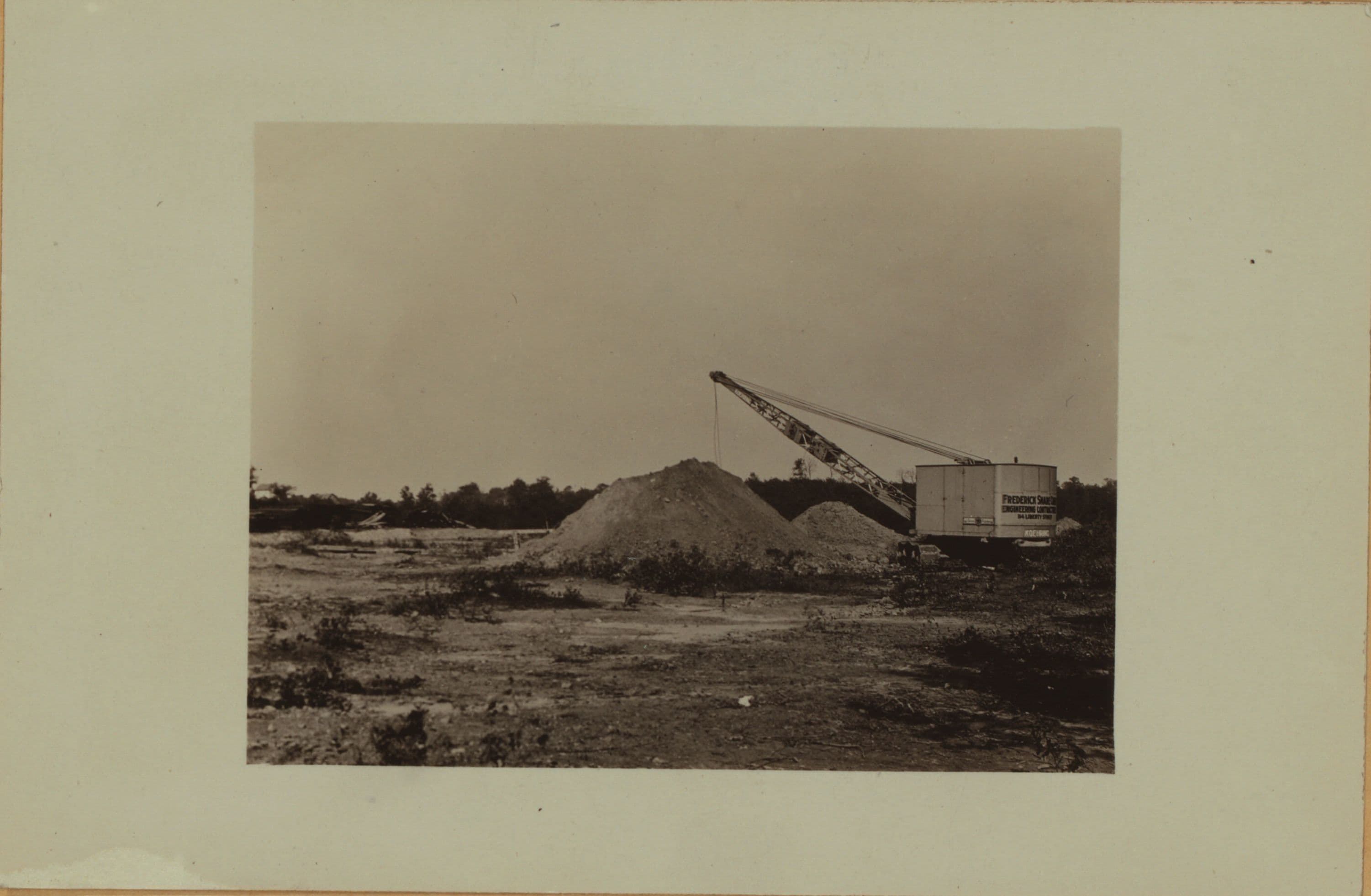 Bridges - Outerbridge Crossing site - [Linking Tottenville, Staten Island to Perth Amboy, New Jersey.], 1926