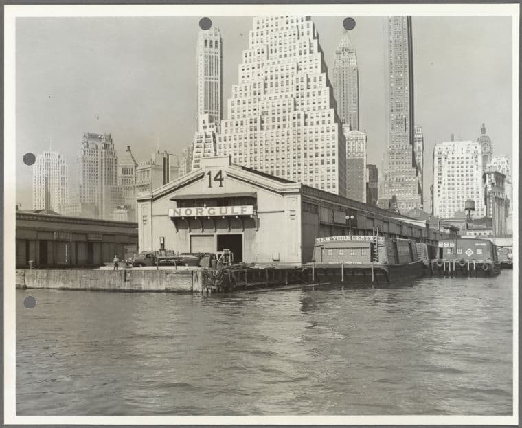 Norgulf at Pier 14, East River]