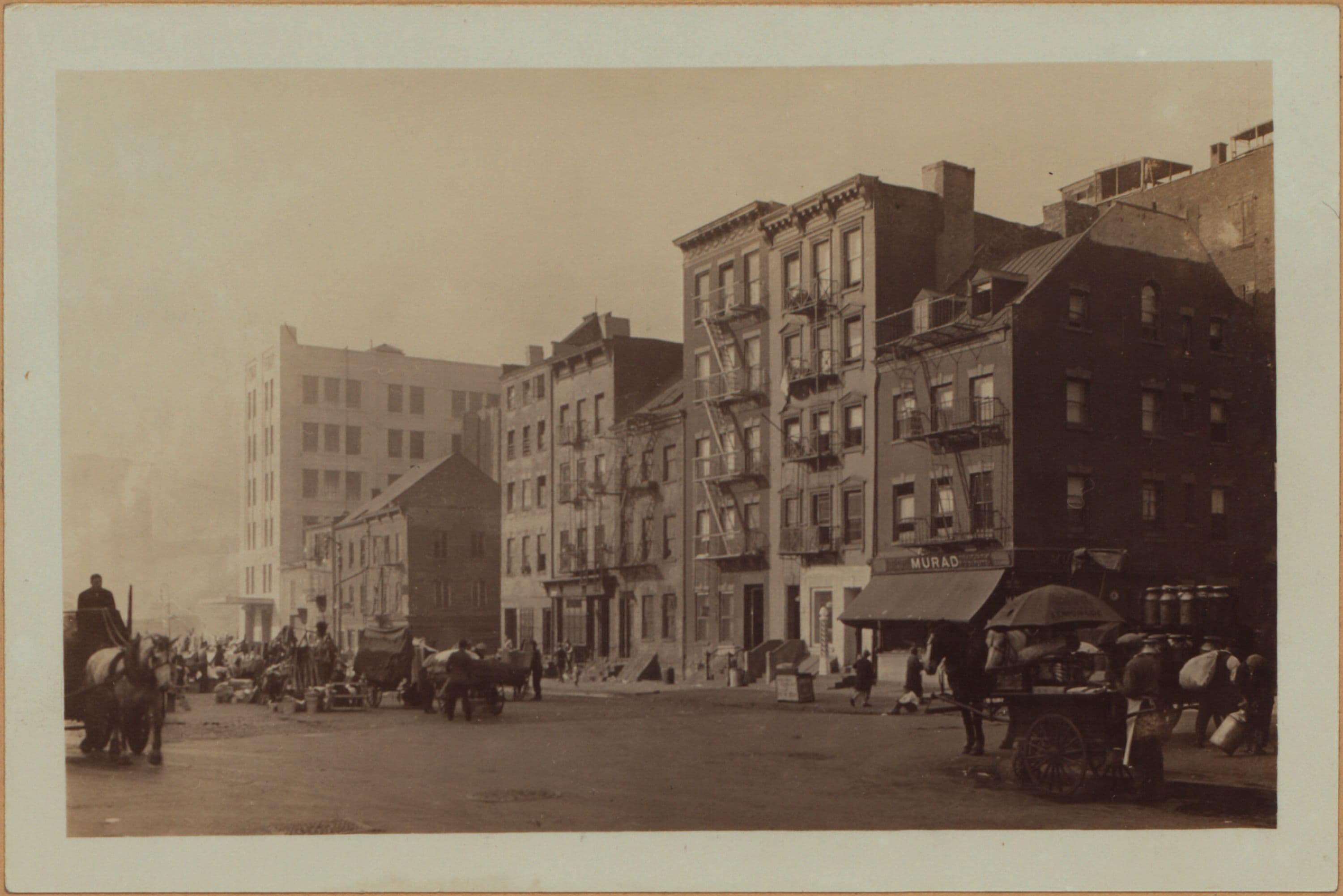 Manhattan: Market Slip - Cherry Street, 1927
